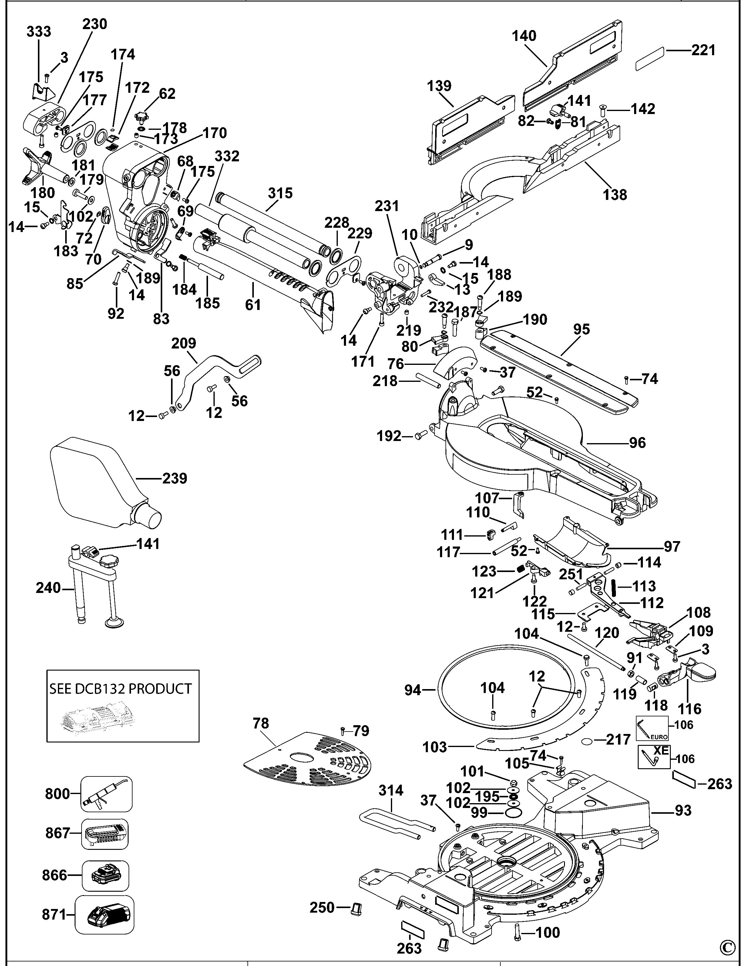 DEWALT MITRE SAW (Type 20)