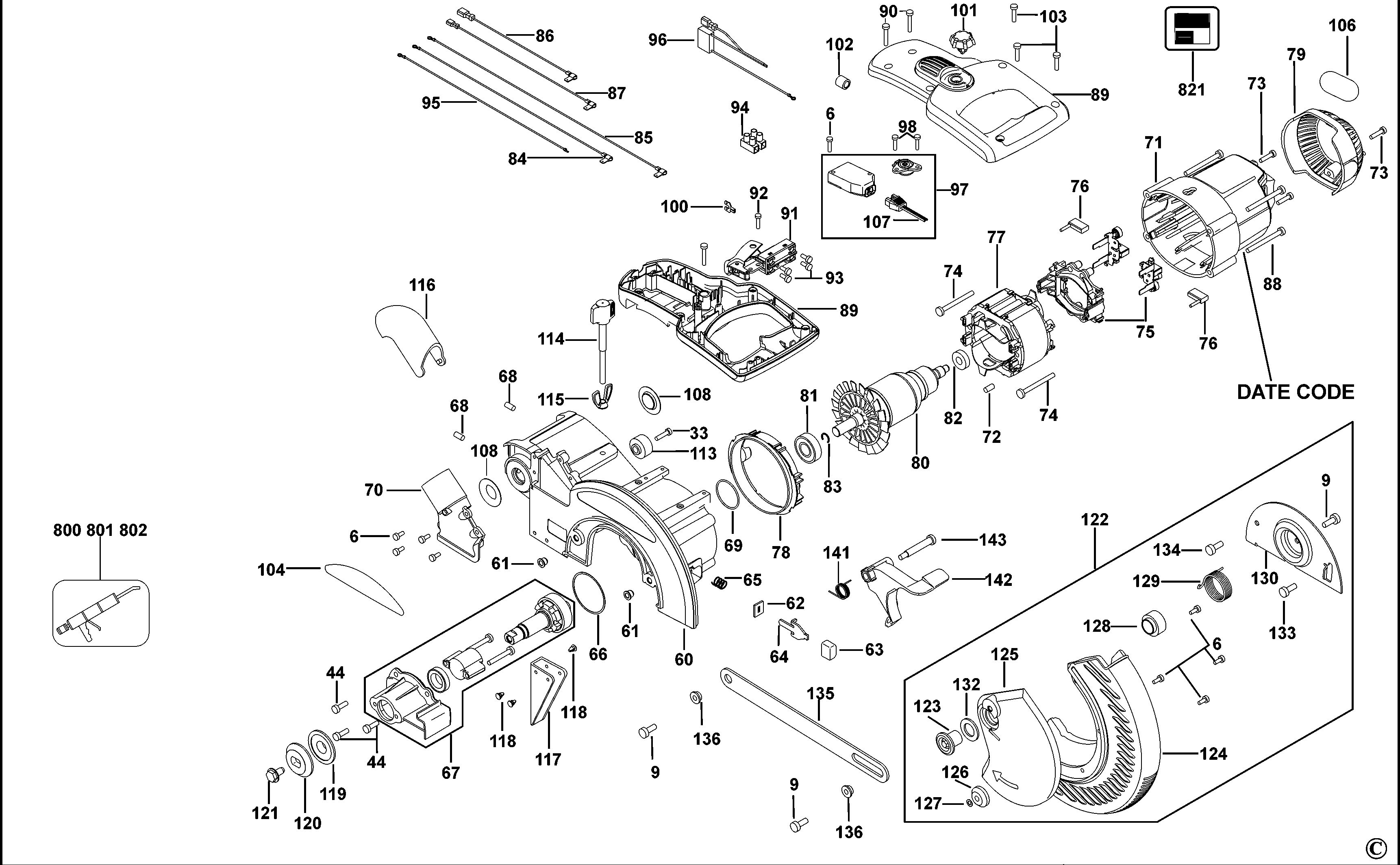 DEWALT MITRE SAW (Type 6)