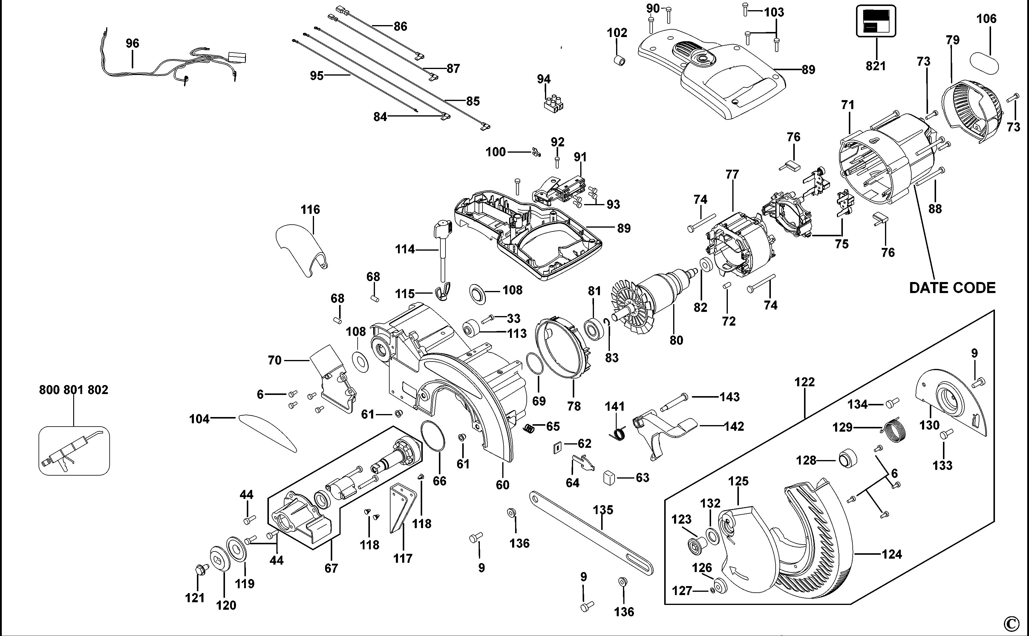 DEWALT MITRE SAW (Type 4)