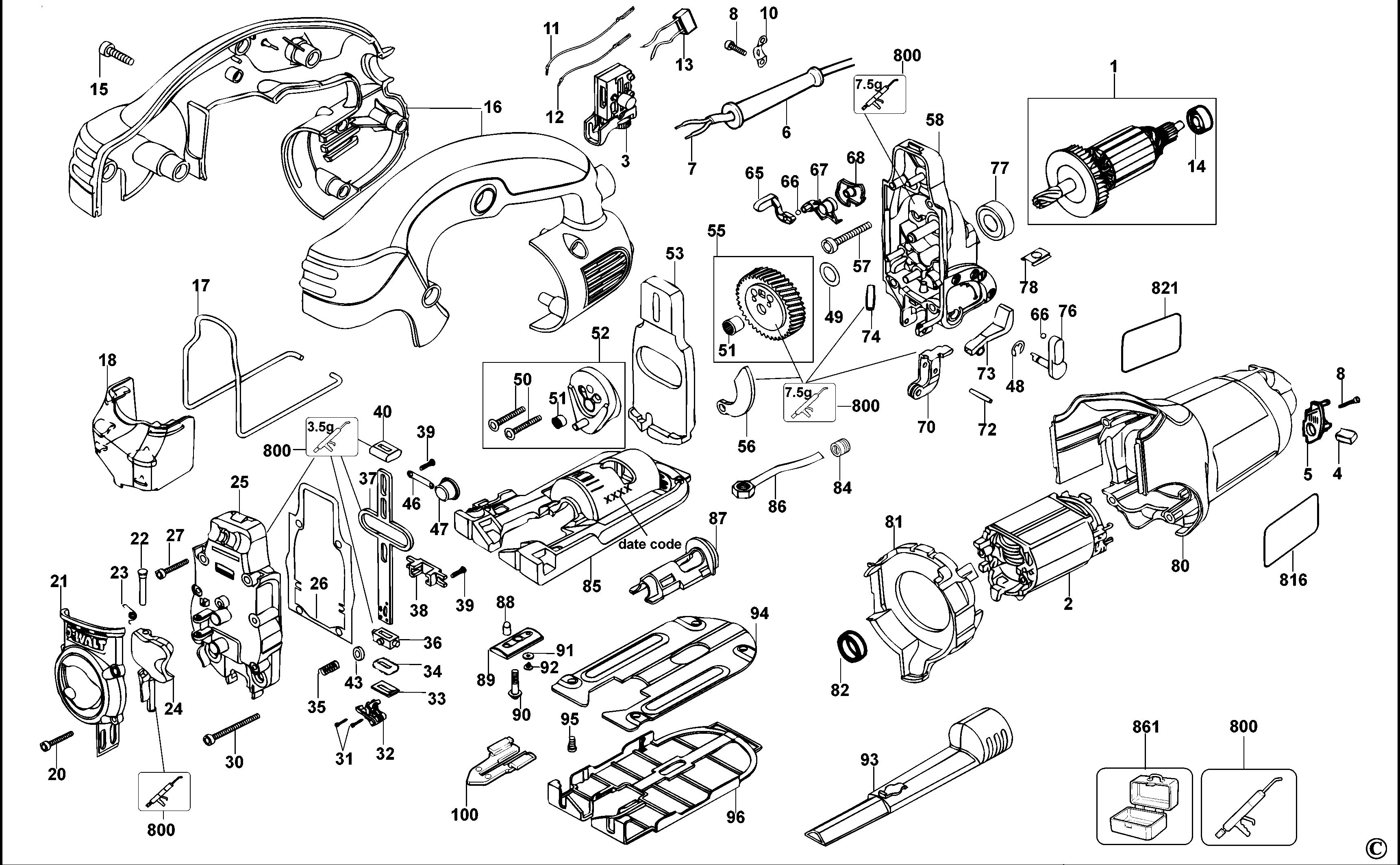 DEWALT JIGSAW (Type 2)