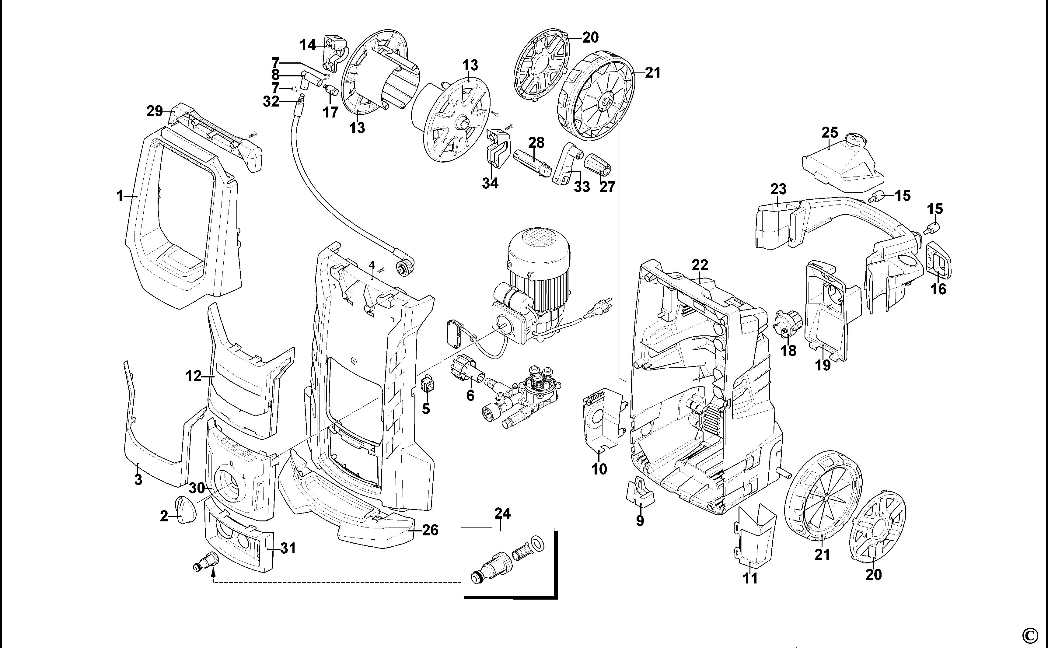 STANLEY PRESSURE WASHER (Type 1)