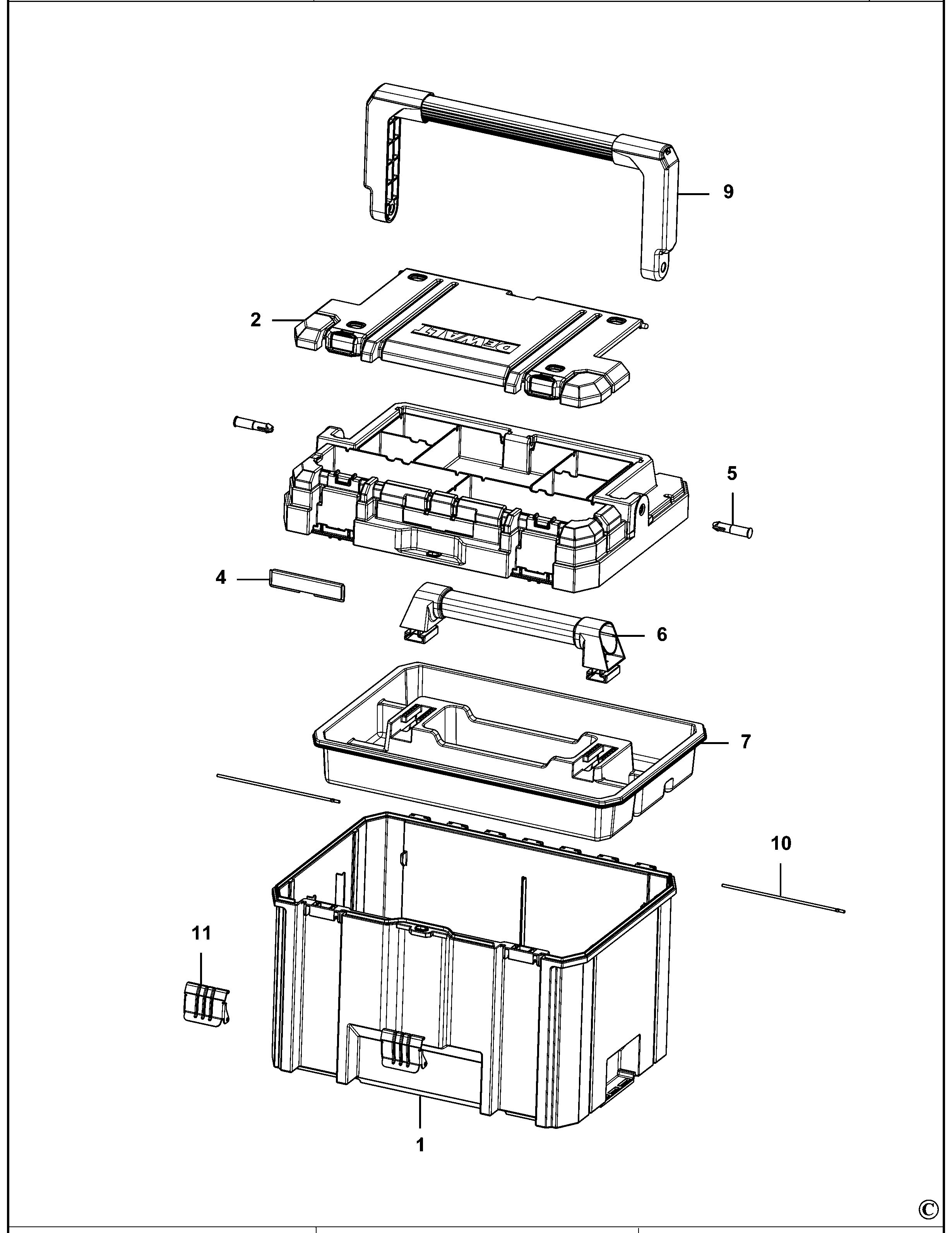 DEWALT WORKBOX (Type 1)