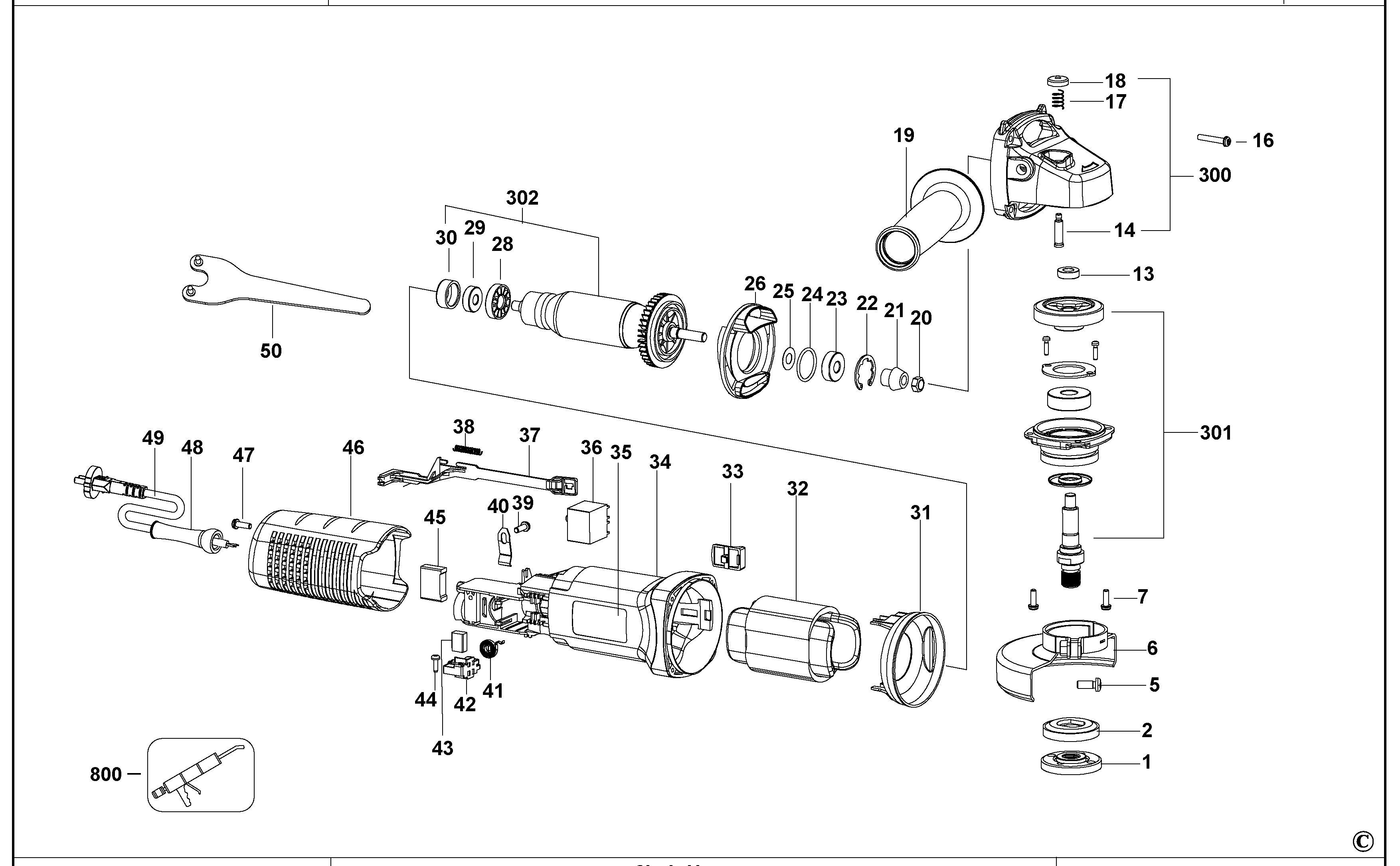 STANLEY ANGLE GRINDER (Type 1)