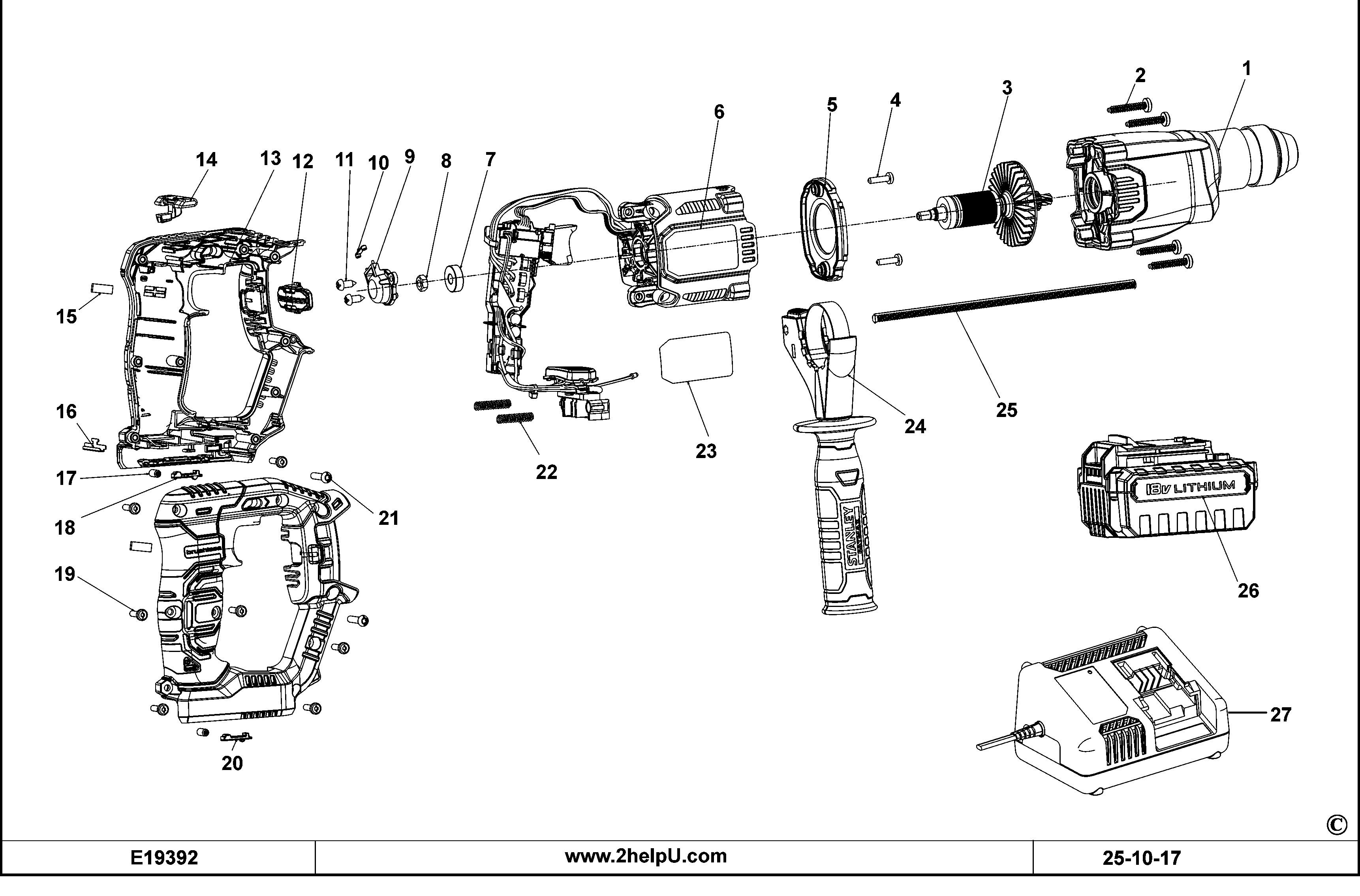 STANLEY HAMMER (Type 1)