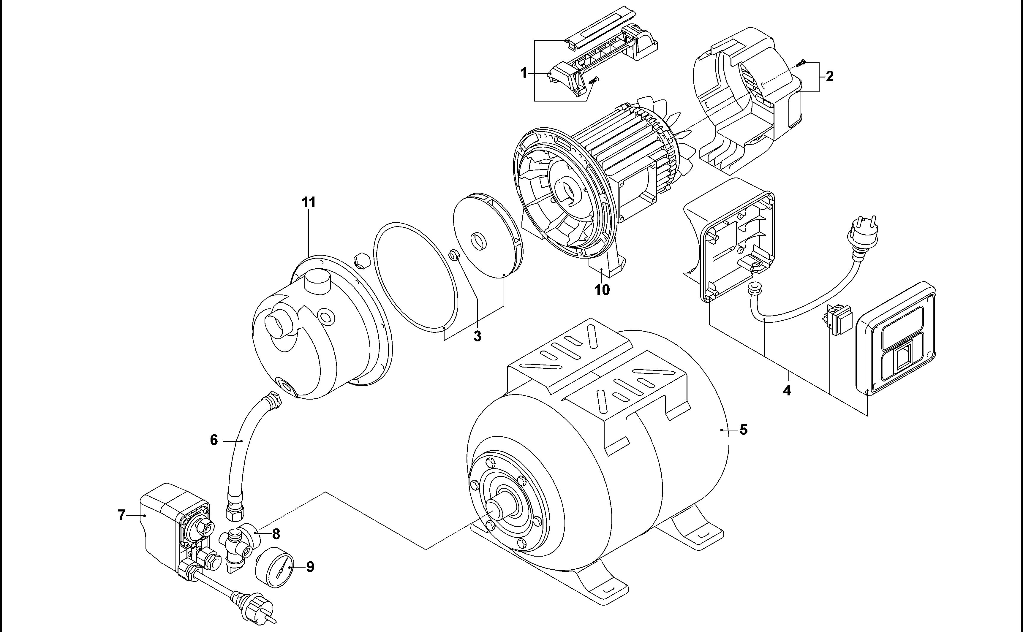 BLACK+DECKER PUMP (Type 1)