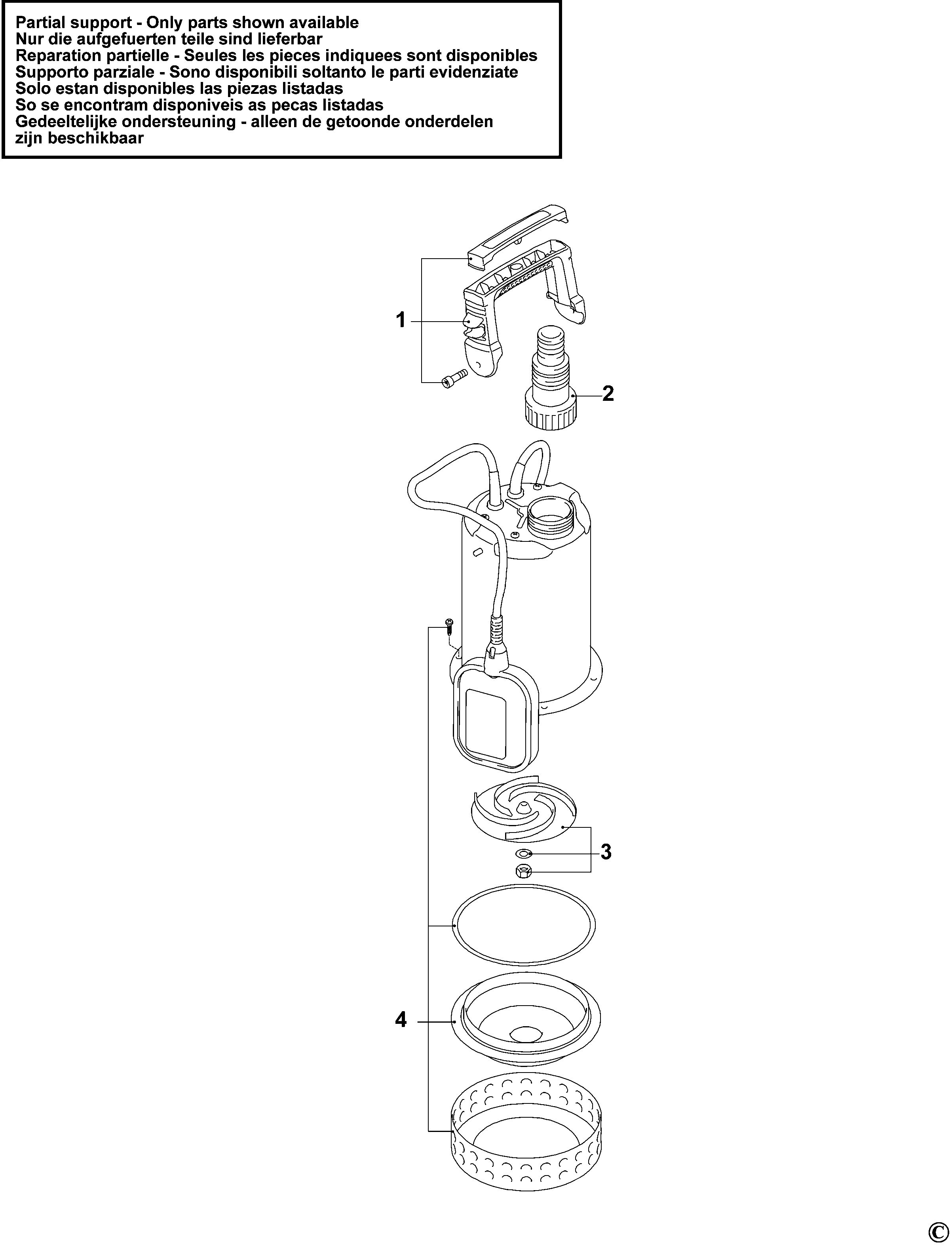 BLACK+DECKER SUB PUMP (Type 1)
