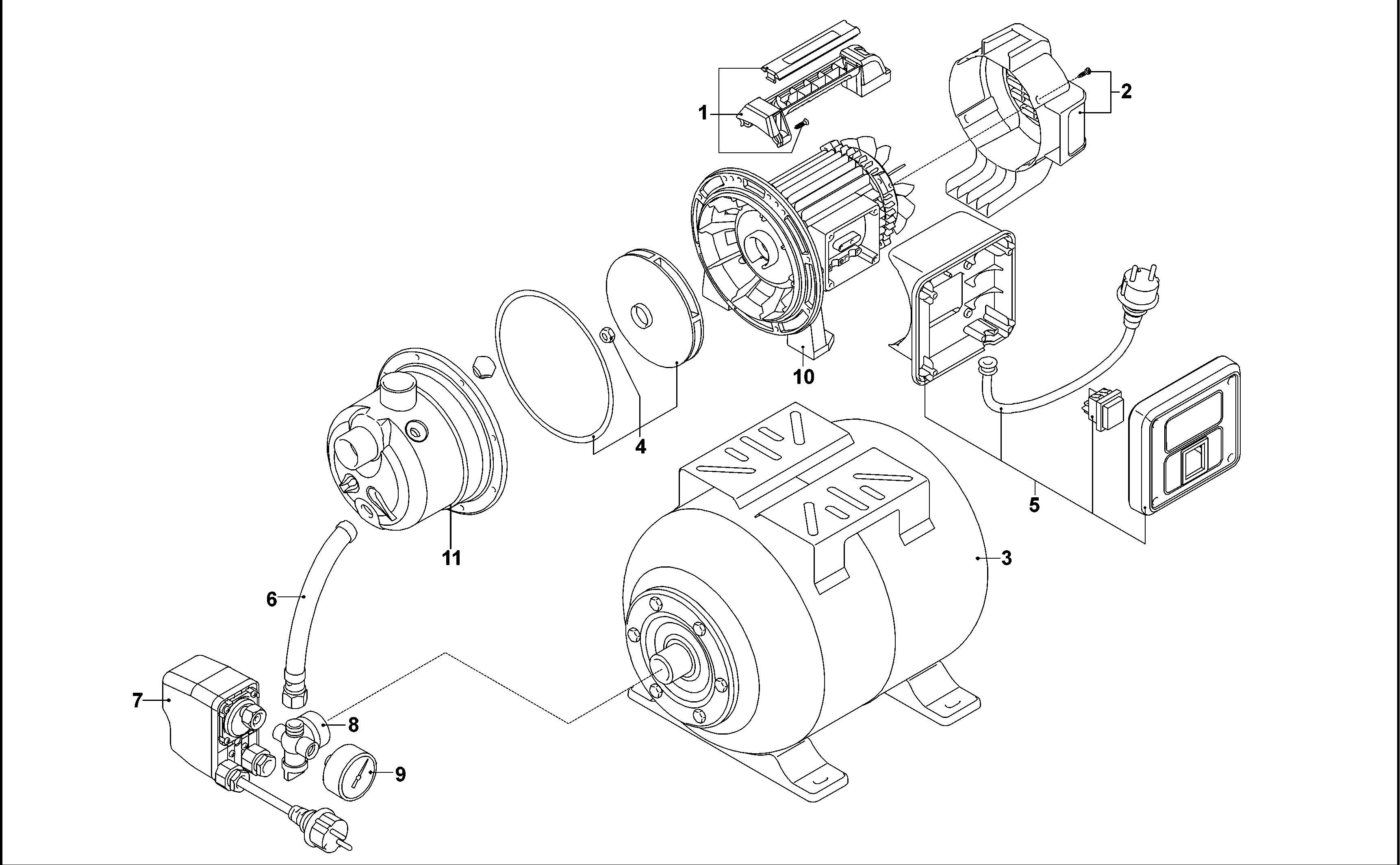 BLACK+DECKER PUMP (Type 1)