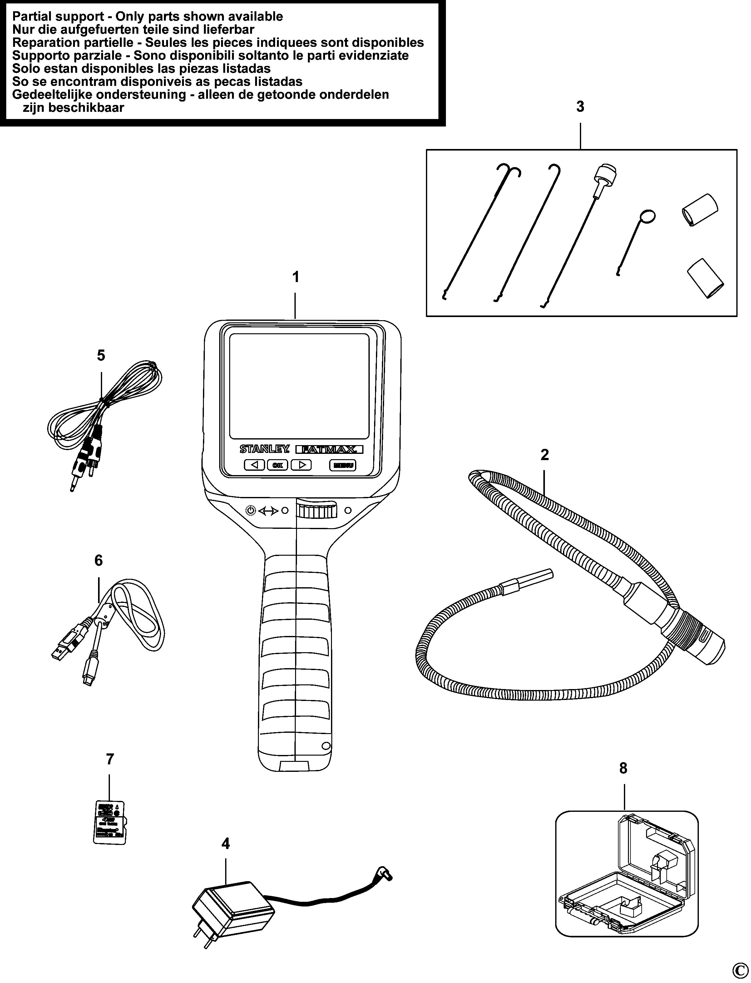 STANLEY INSPECTION CAMERA (Type 1)