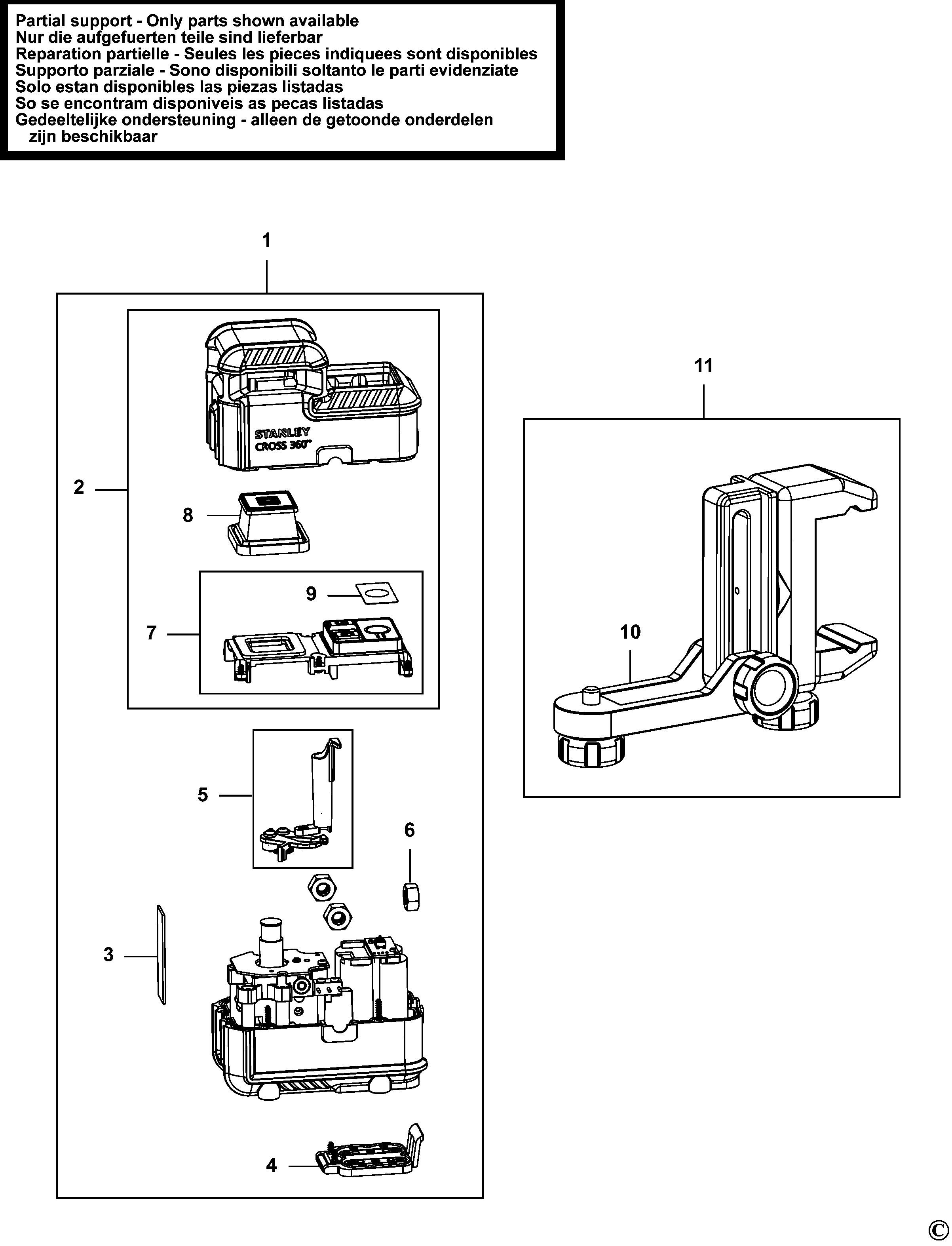 STANLEY MULTILINE LASER (Type 1)