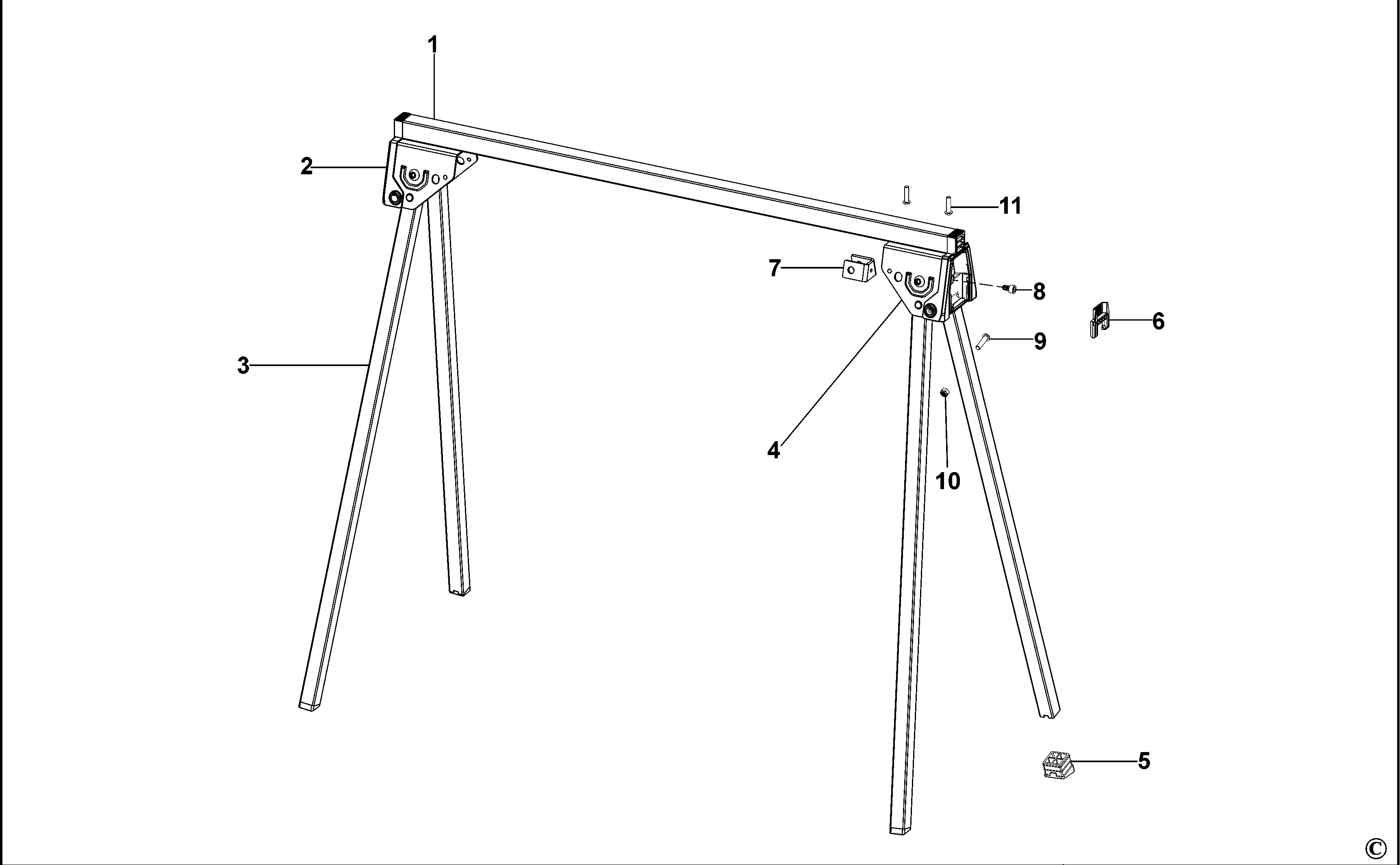 STANLEY LEG STAND (Type 1)