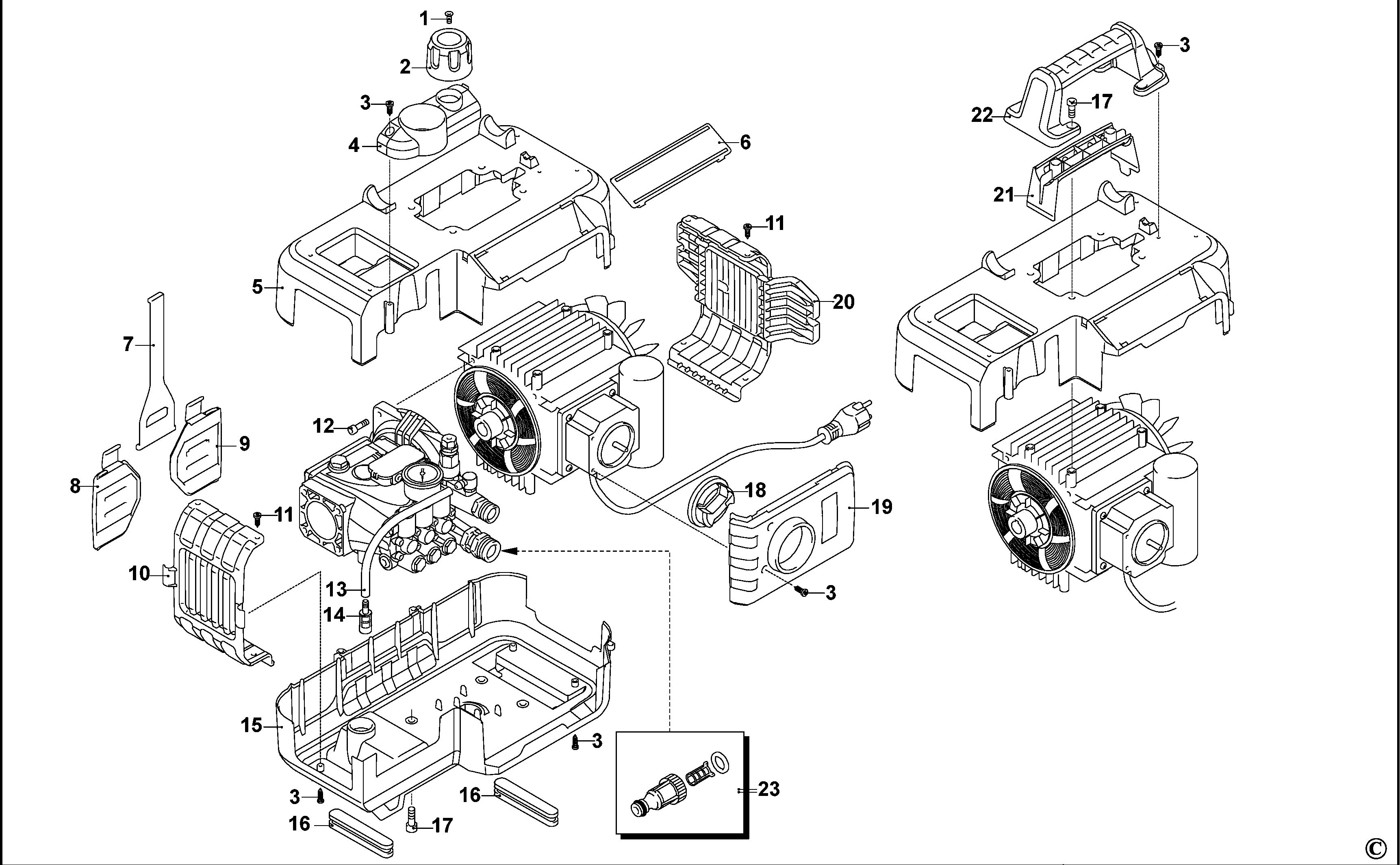 DEWALT PRESSURE WASHER (Type 1)