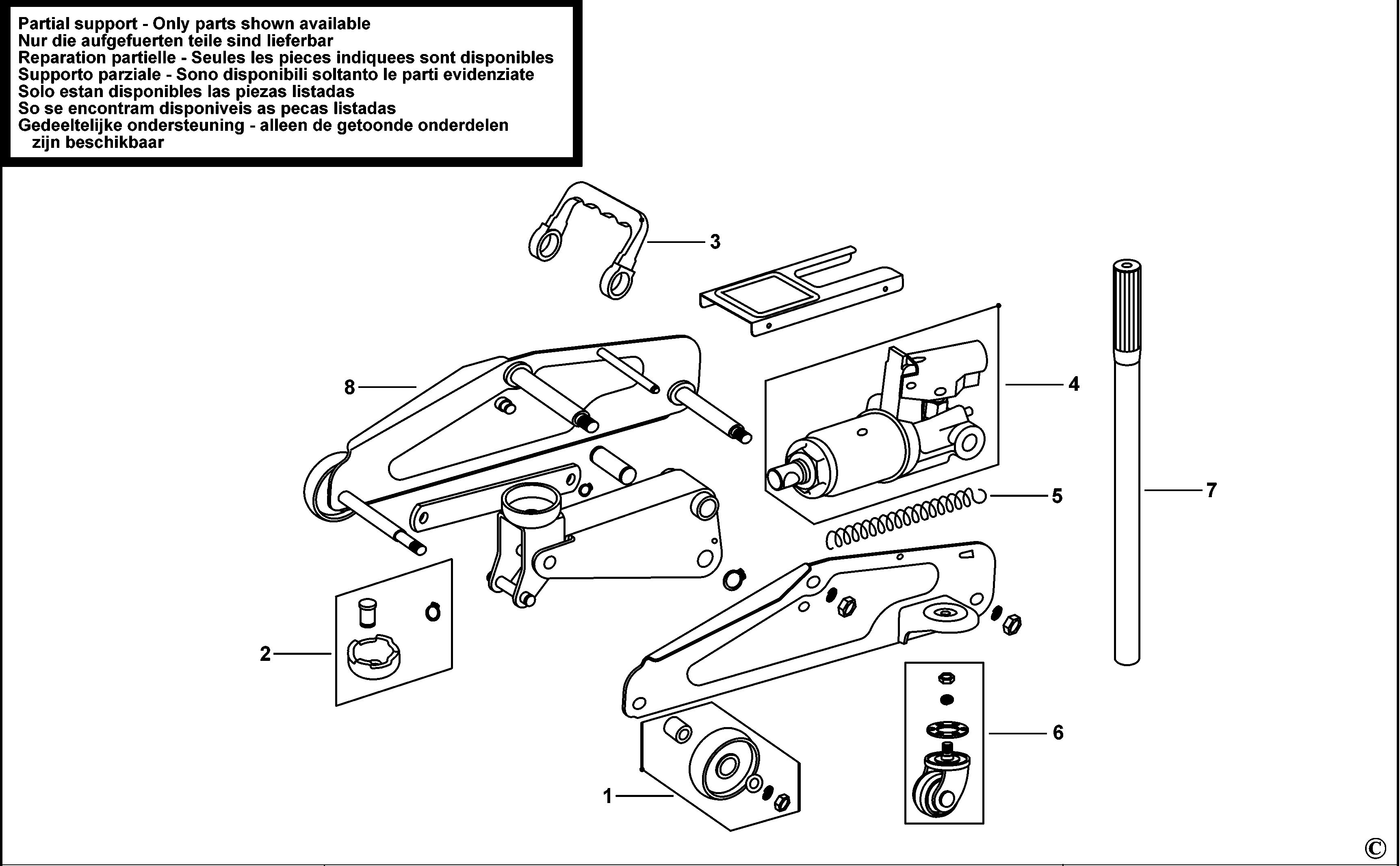 STANLEY HYDRAULIC JACK (Type 1)
