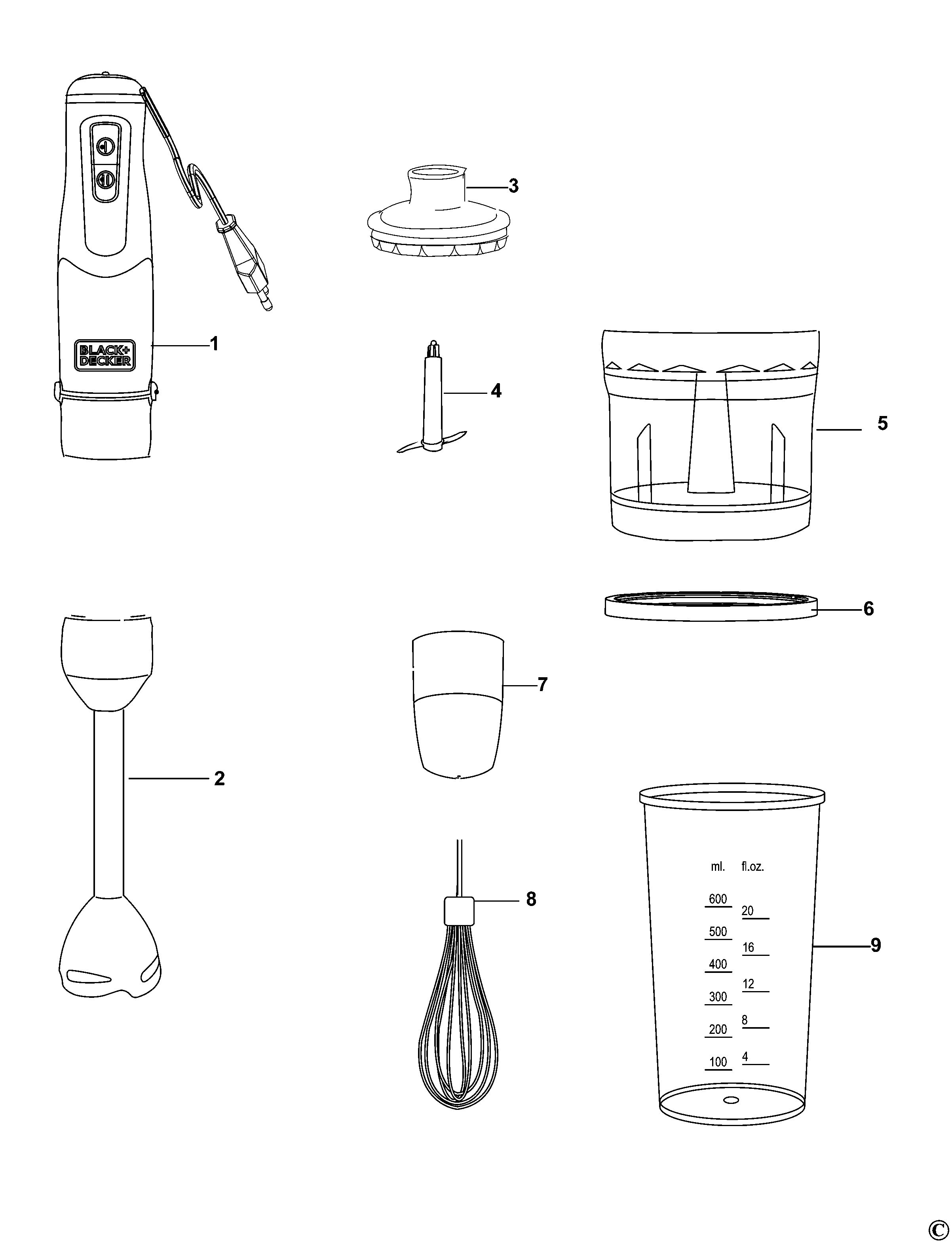 BLACK+DECKER BLENDER (Type 1)