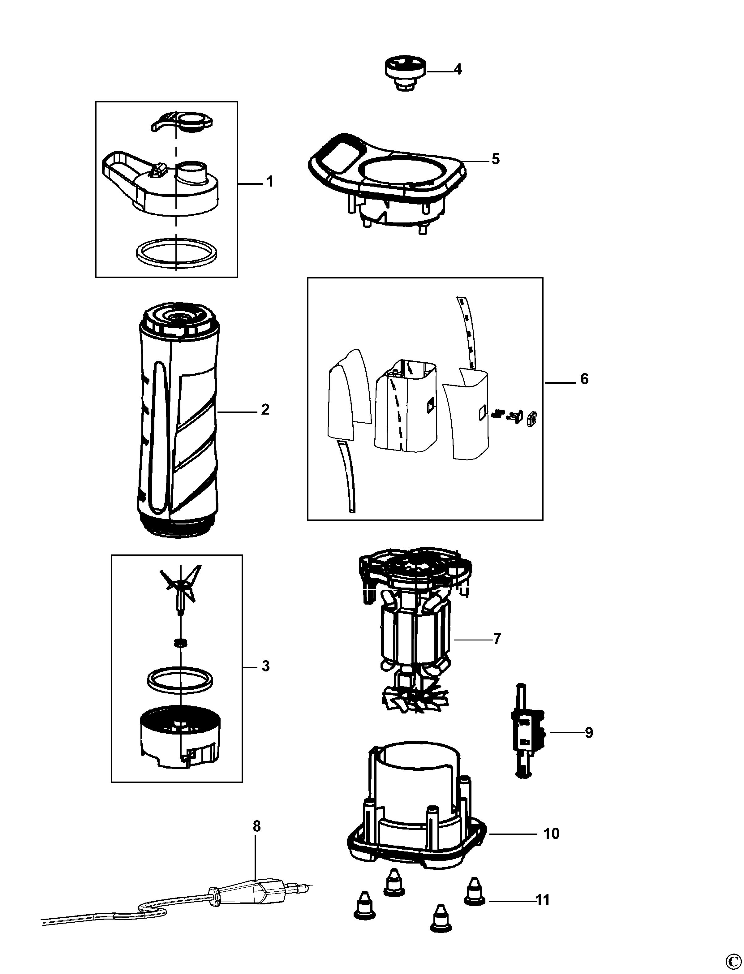 BLACK+DECKER BLENDER (Type 1)