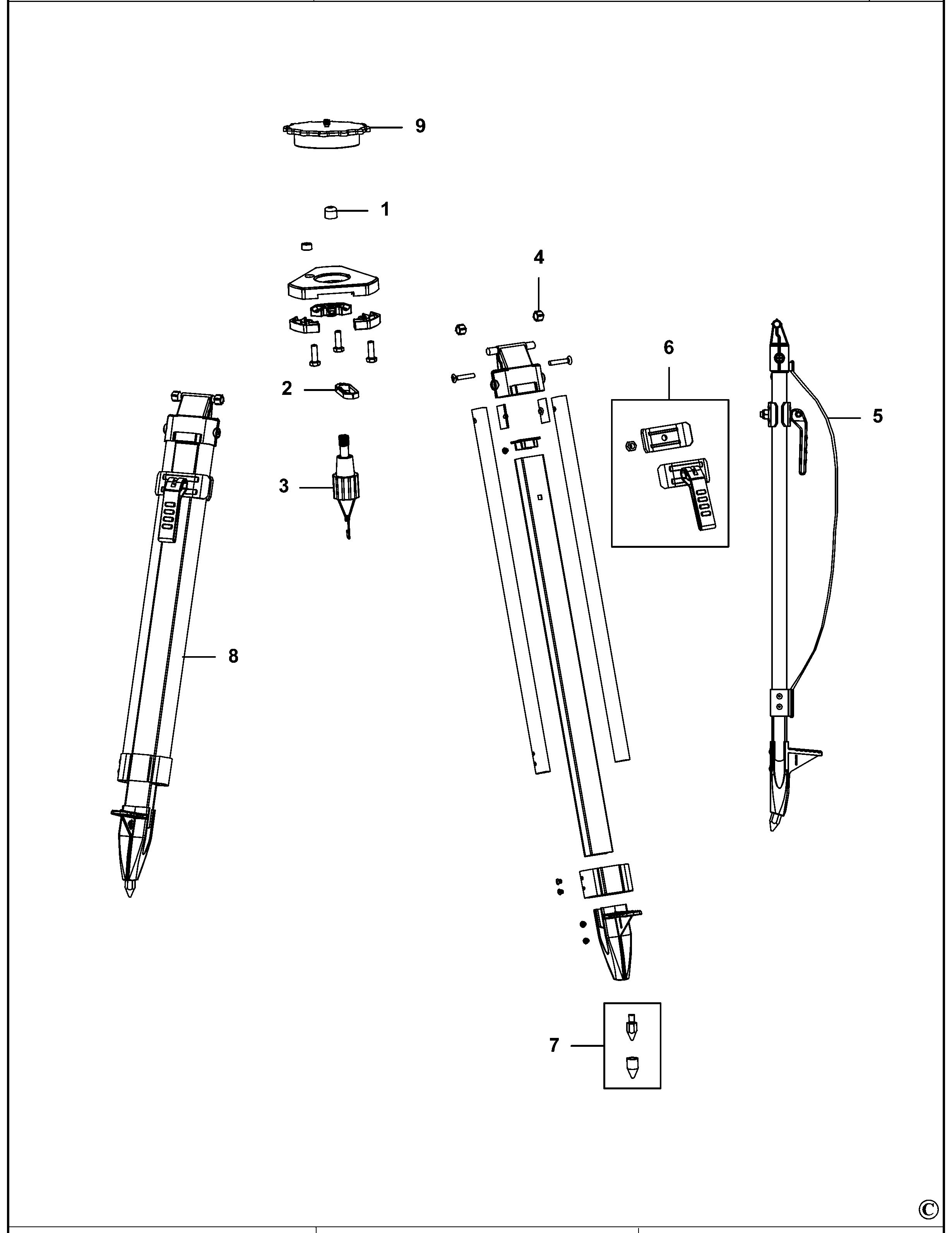 DEWALT TRIPOD (Type 1)