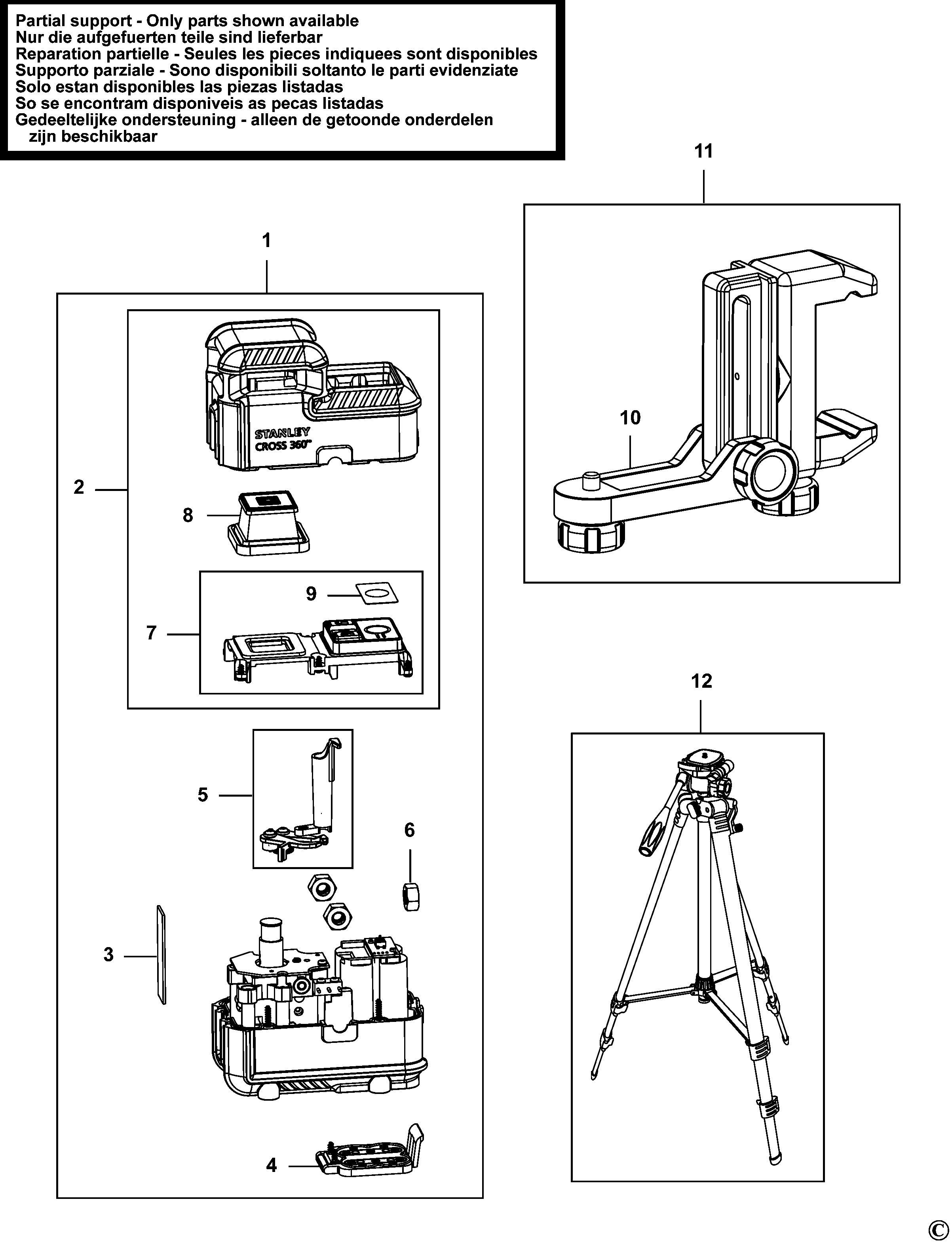 STANLEY MULTILINE LASER (Type 1)