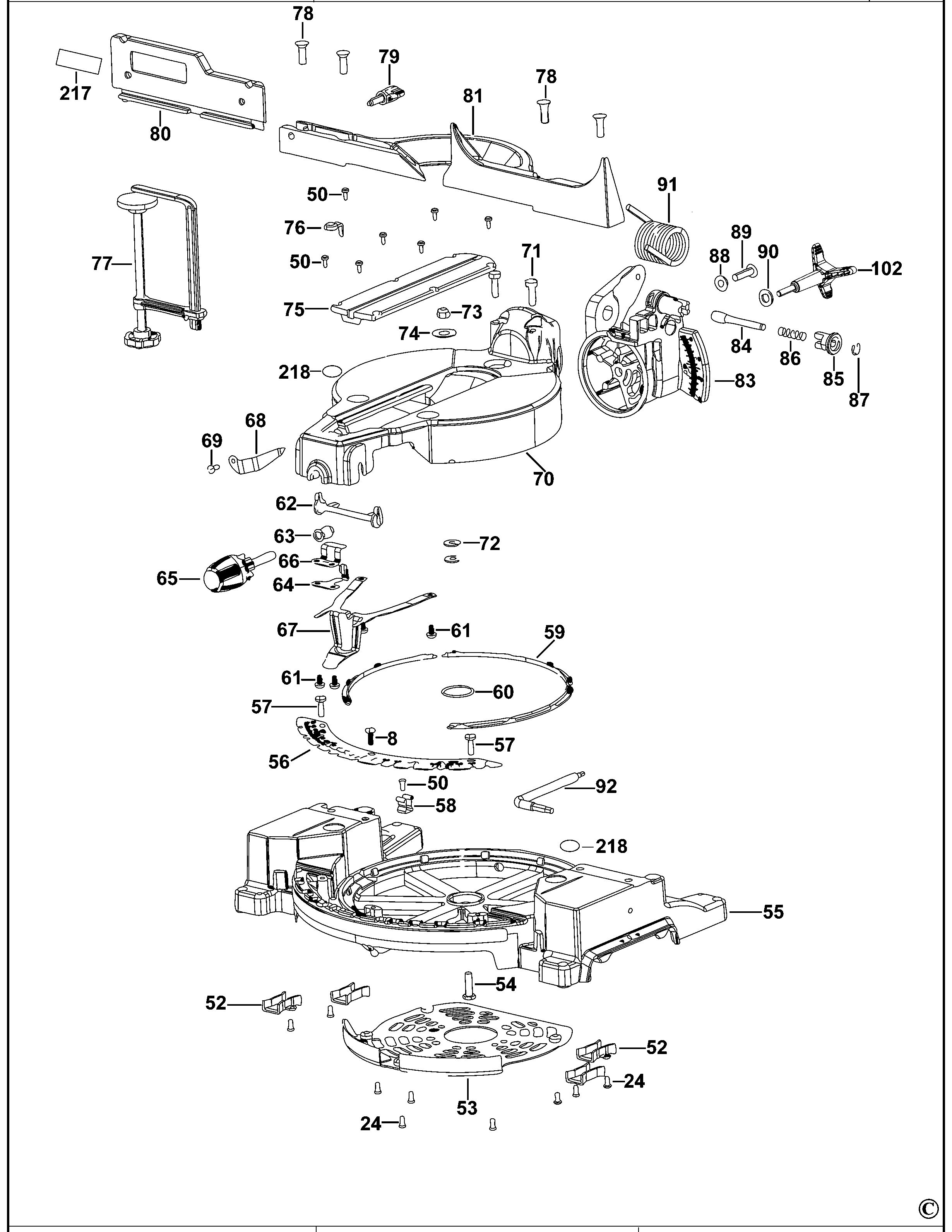 DEWALT MITRE SAW (Type 20)
