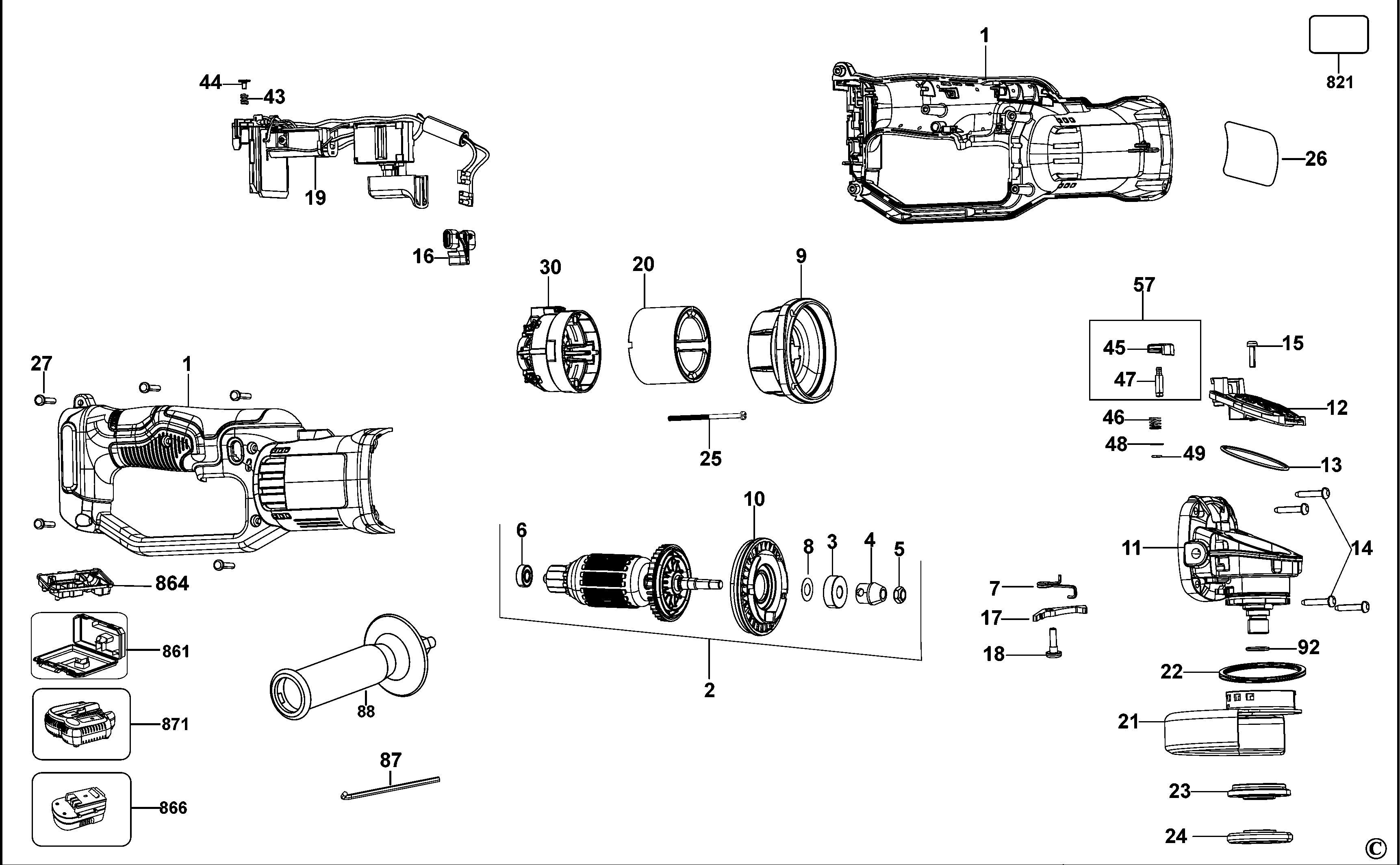 DEWALT ANGLE GRINDER (Type 11)