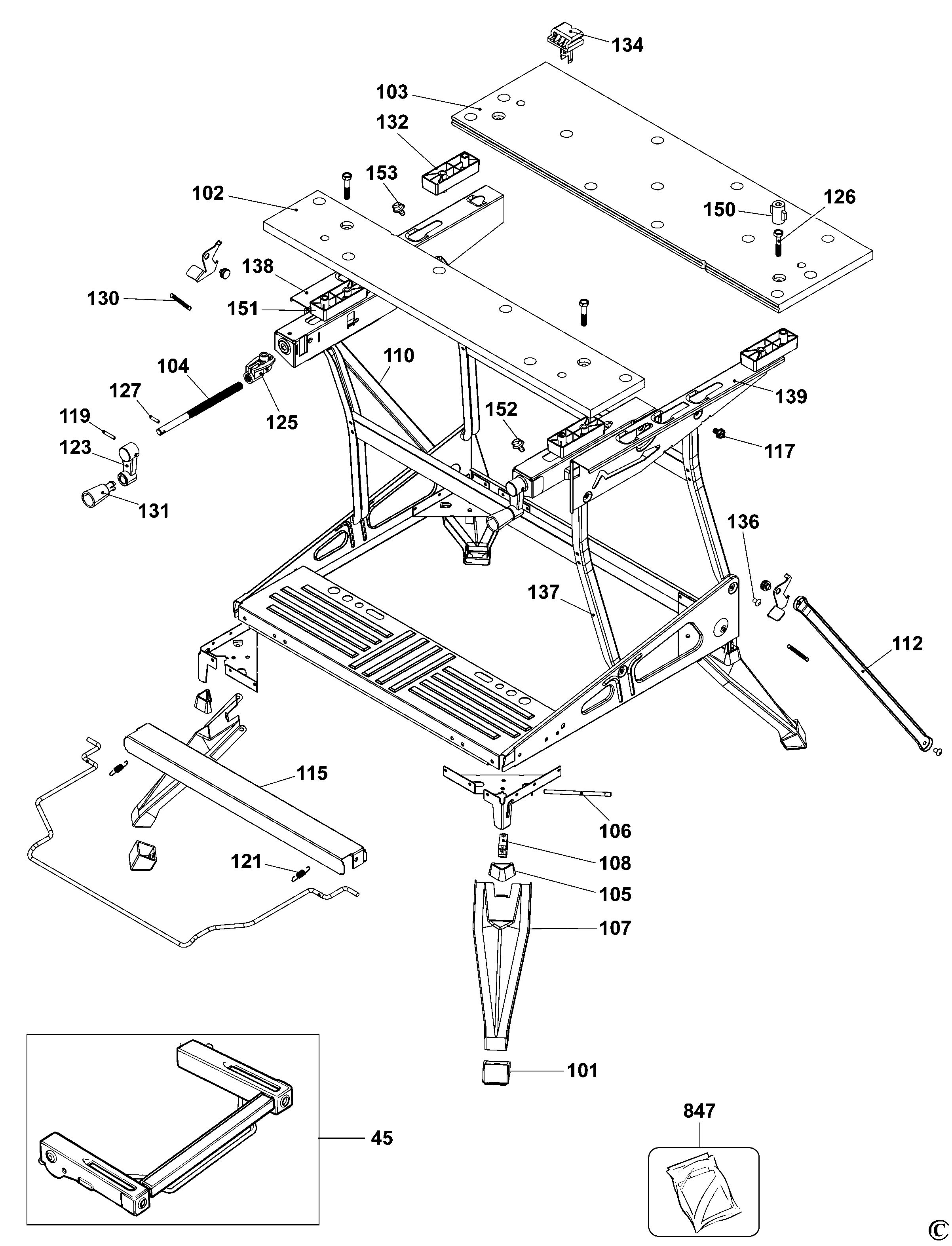 BLACK+DECKER WORKMATE (Type 13)