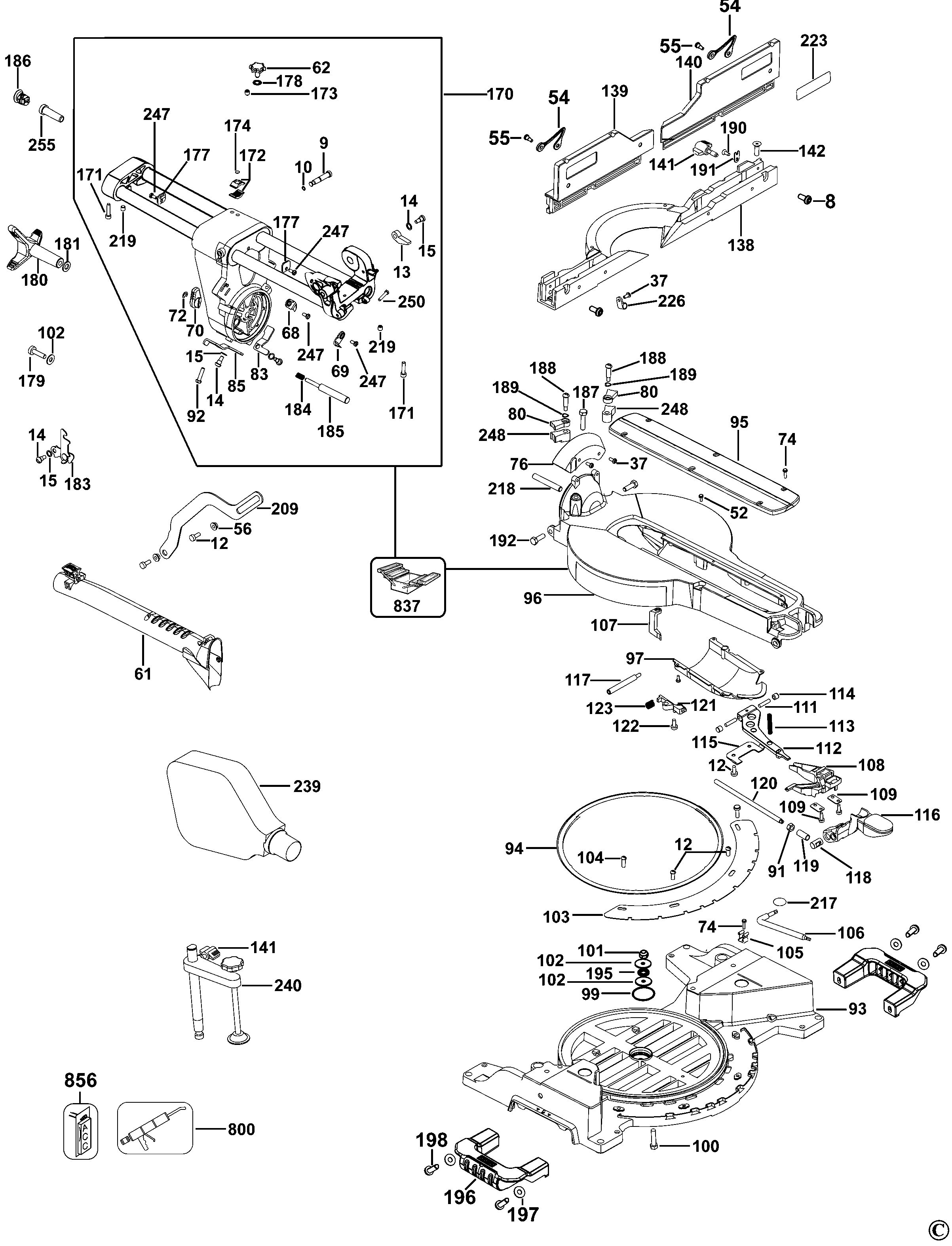DEWALT MITRE SAW (Type 12)