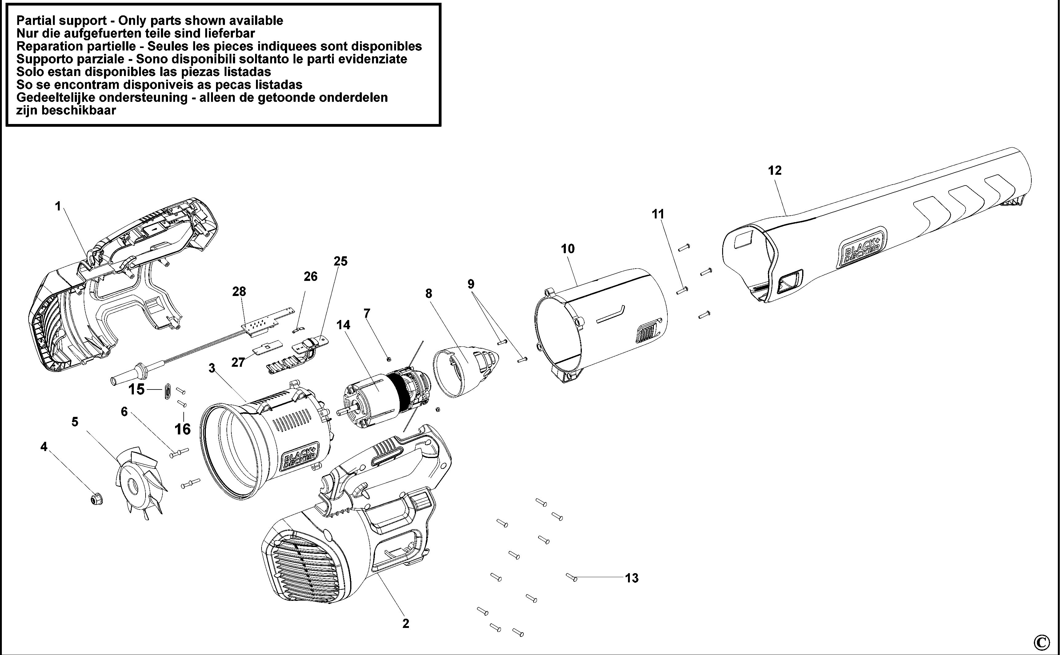 BLACK+DECKER BLOWER (Type 1)