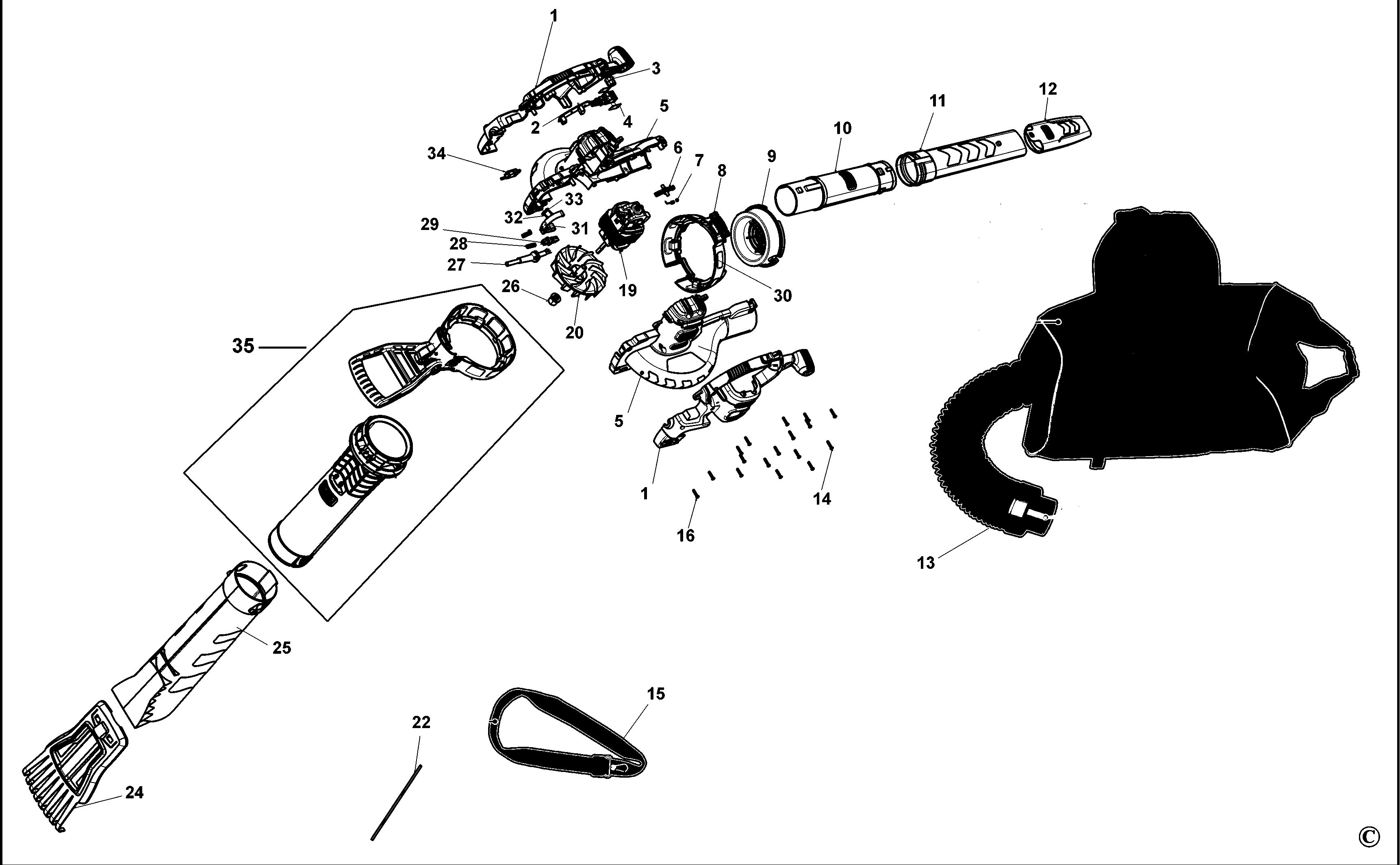 BLACK+DECKER BLOWER (Type 1)