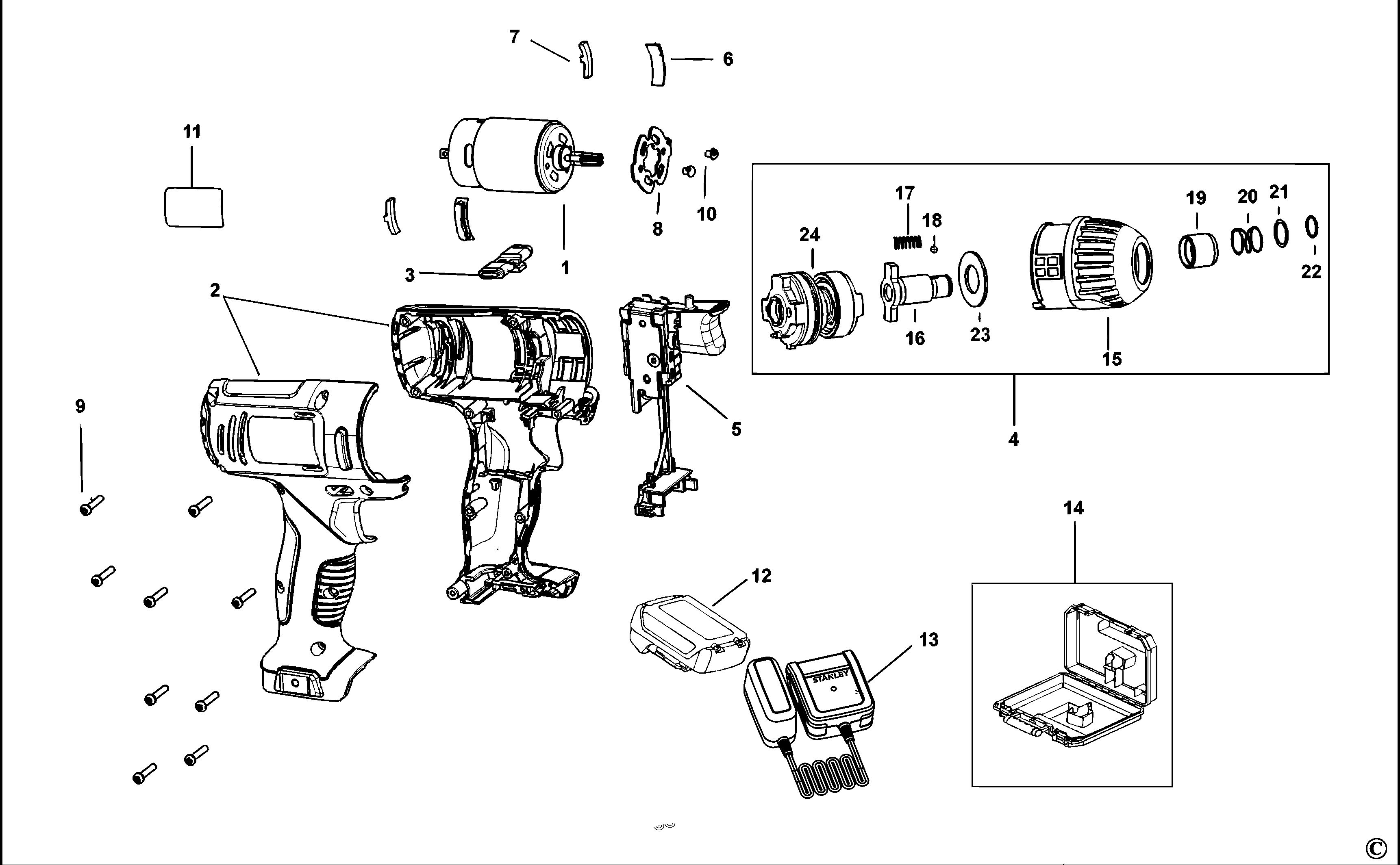 STANLEY DRILL (Type 1)