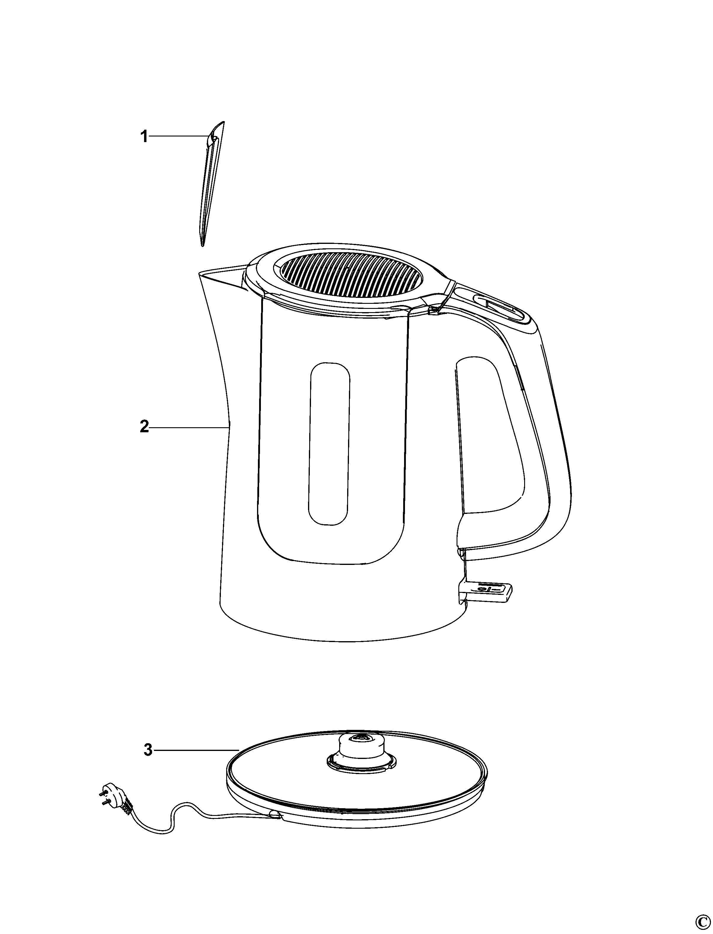 BLACK+DECKER KETTLE (Type 1)