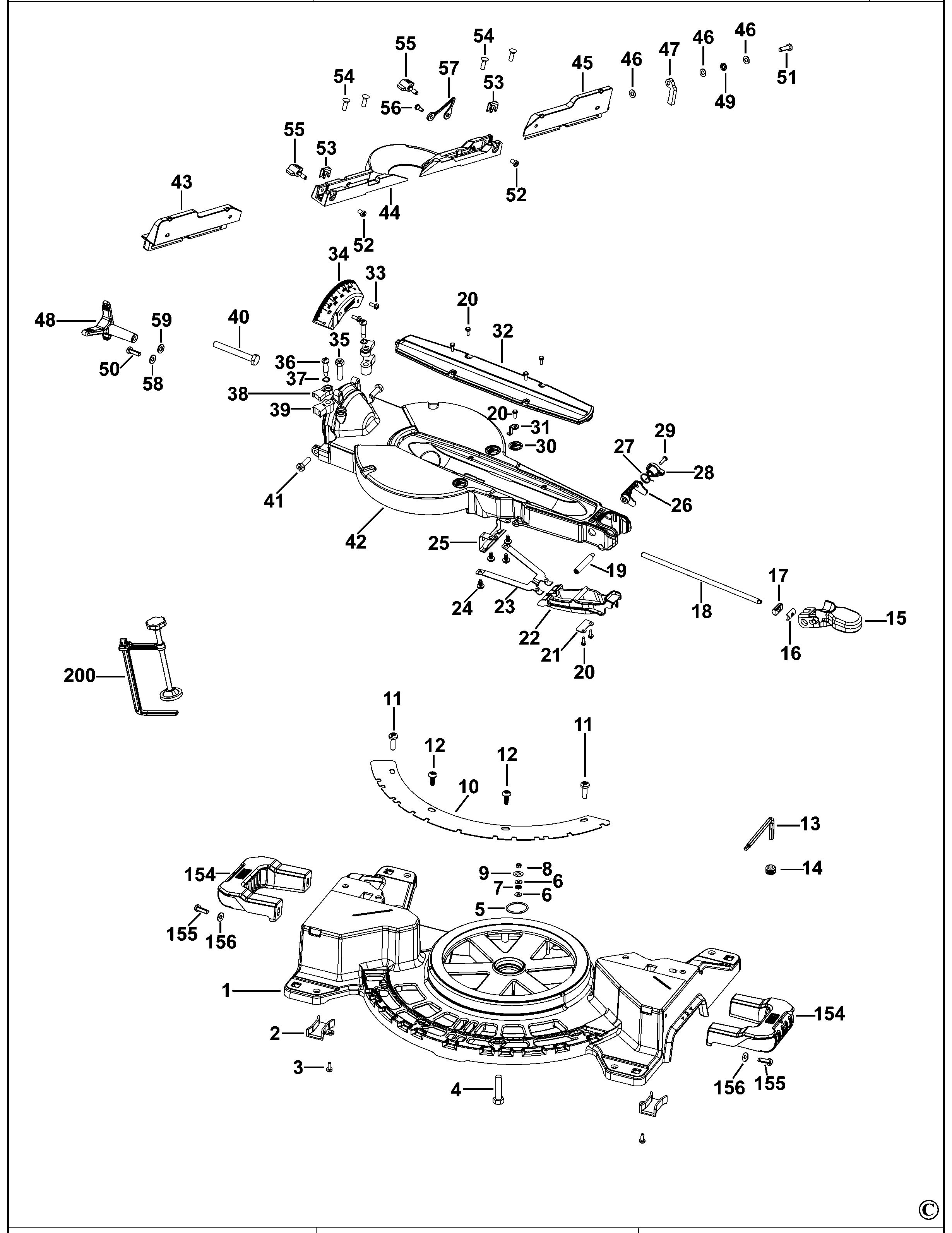 DEWALT MITRE SAW (Type 1)