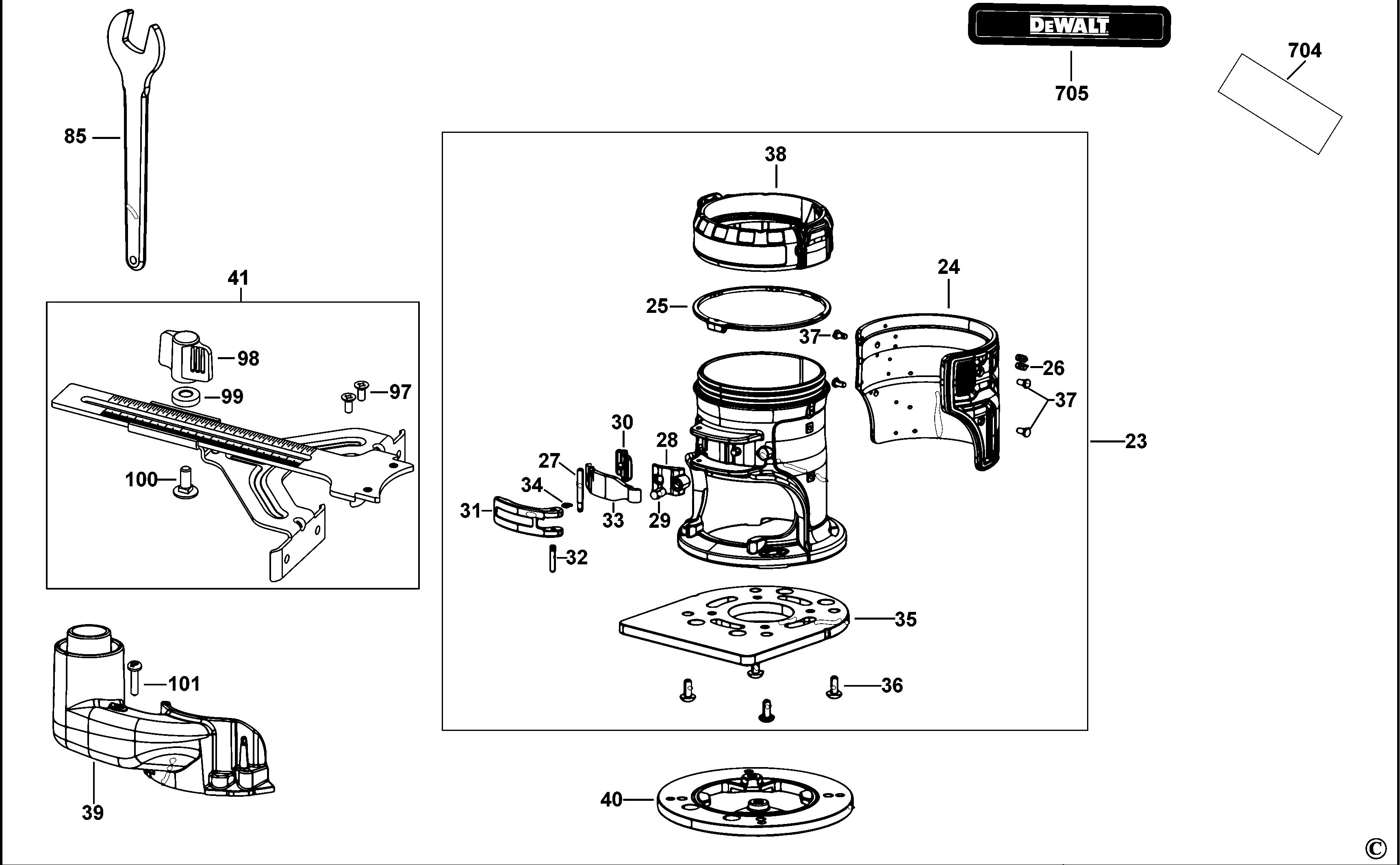 DEWALT ROUTER (Type 2)