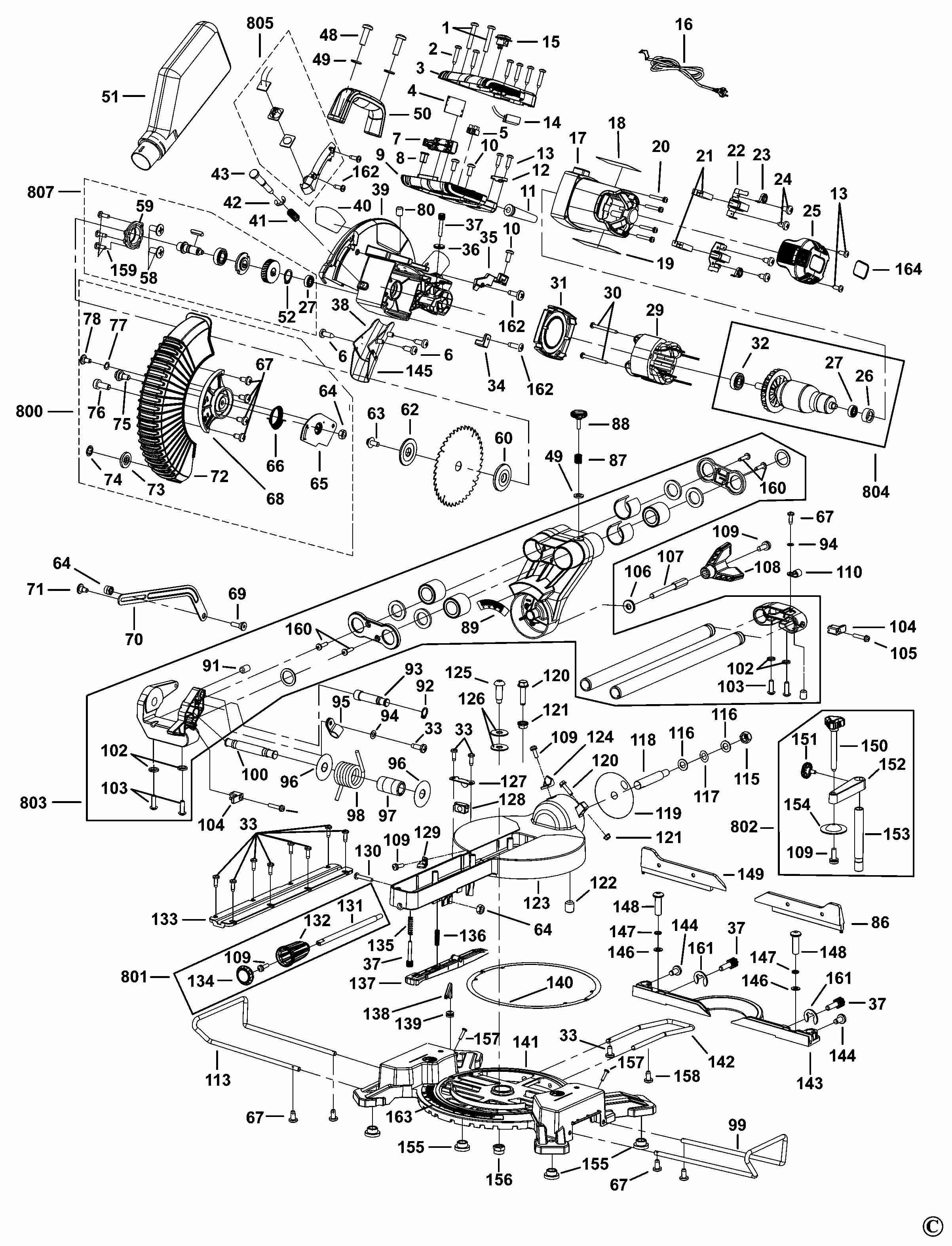 BLACK+DECKER MITRE SAW (Type 1)