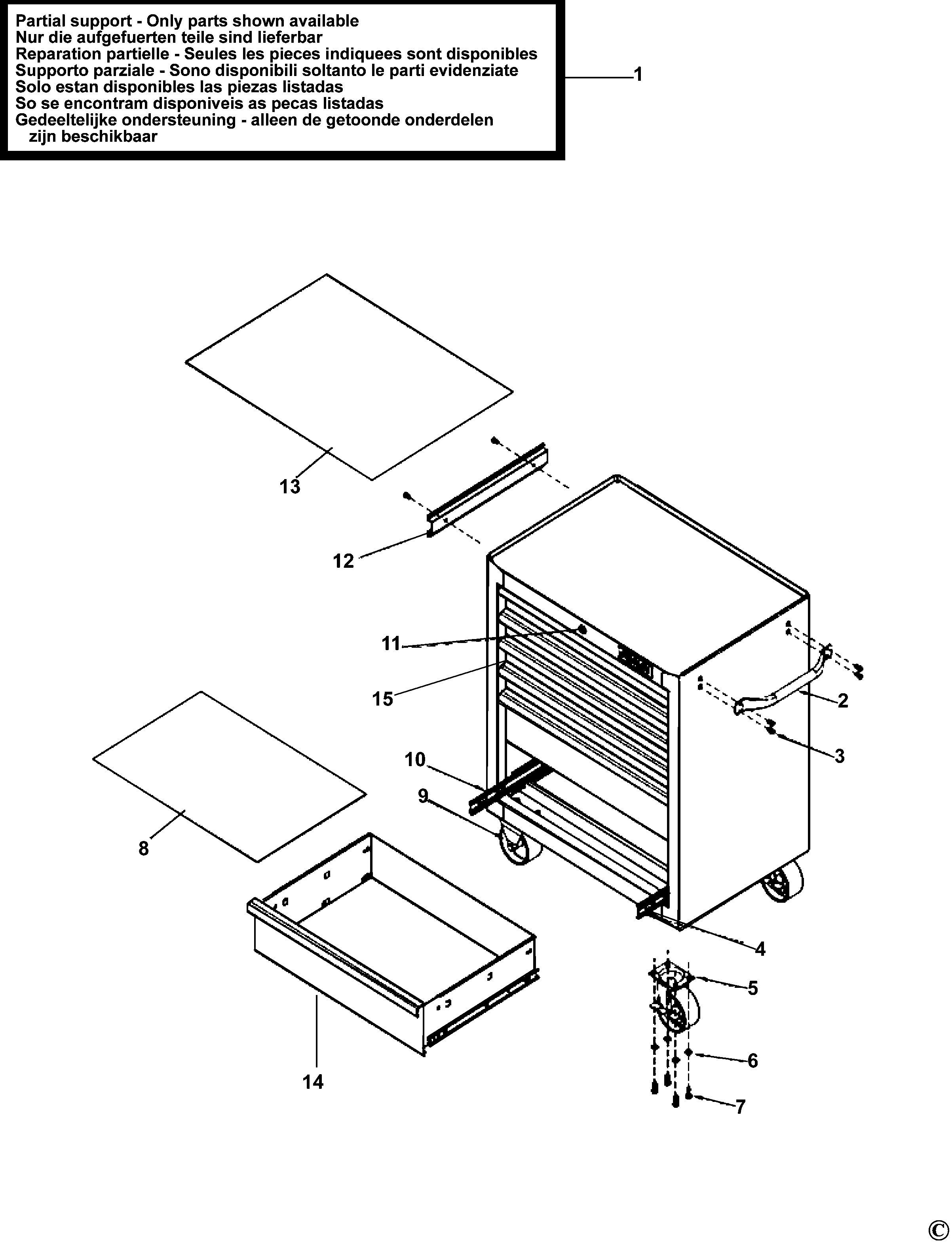 STANLEY ROLLER CABINET (Type 1)