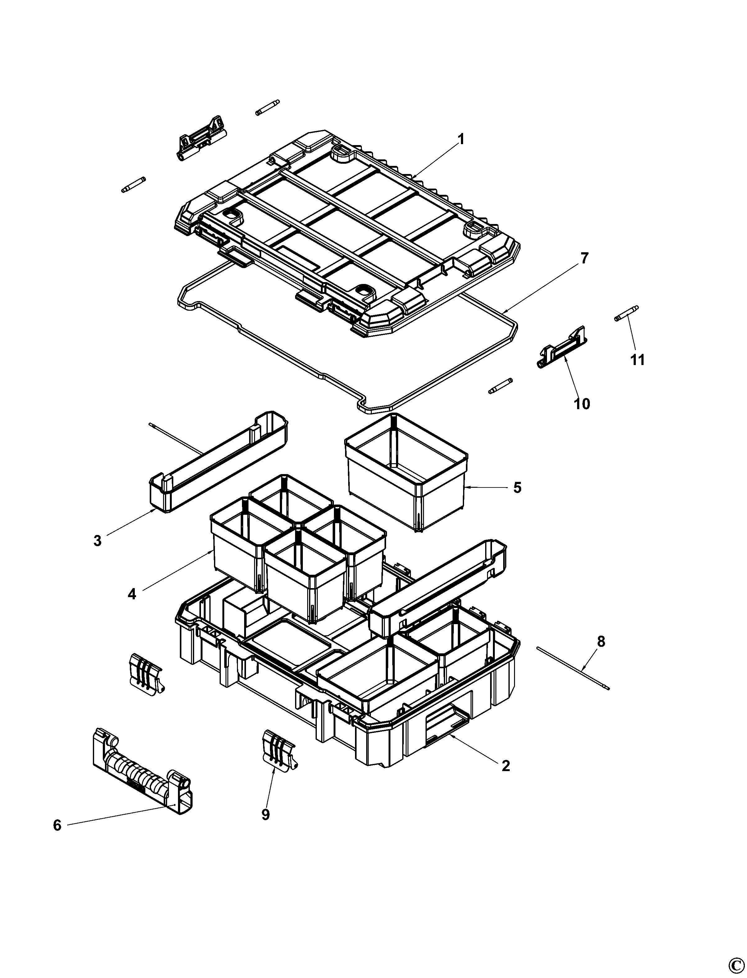 STANLEY ORGANISER (Type 1)