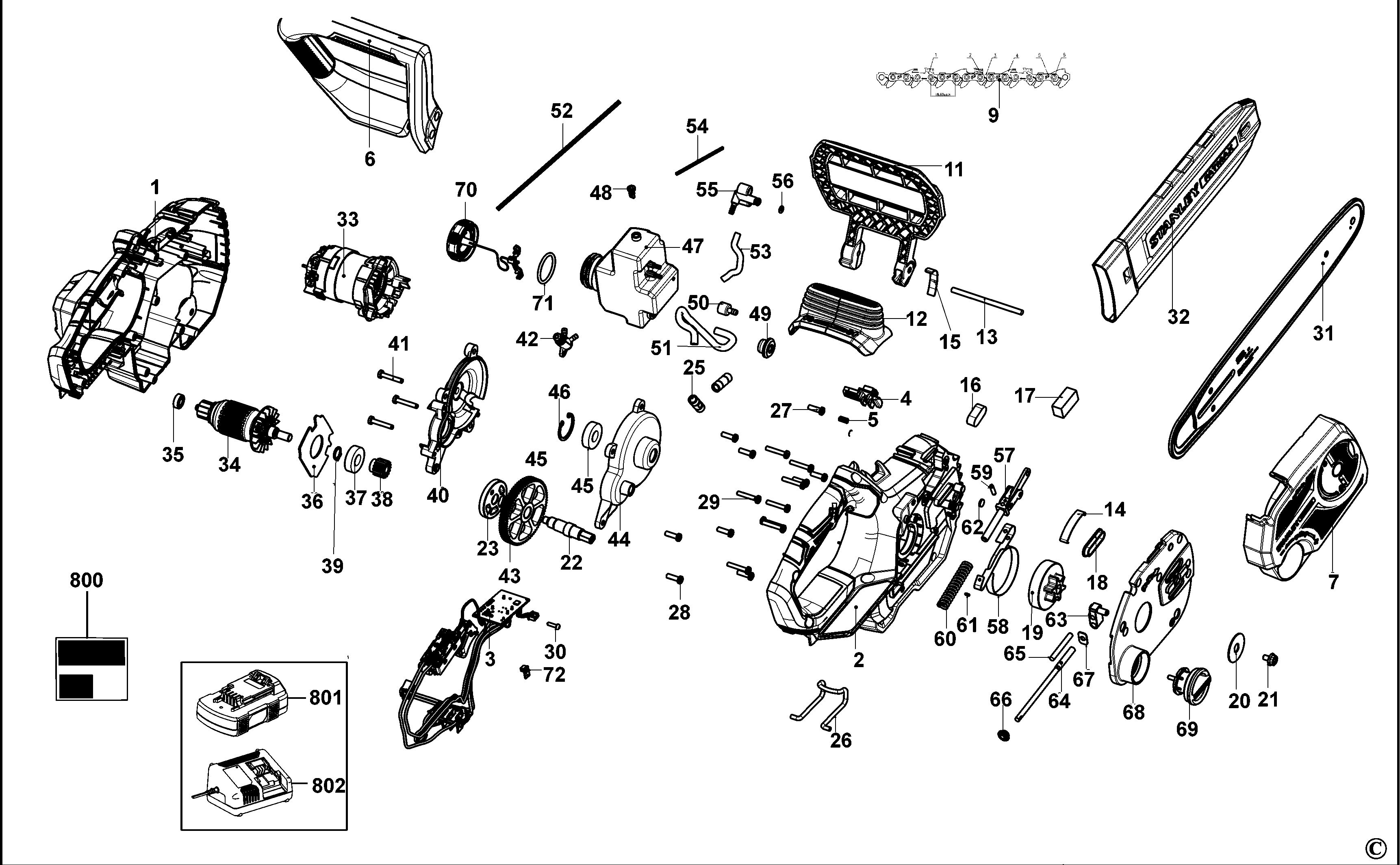 STANLEY CHAINSAW (Type H1)