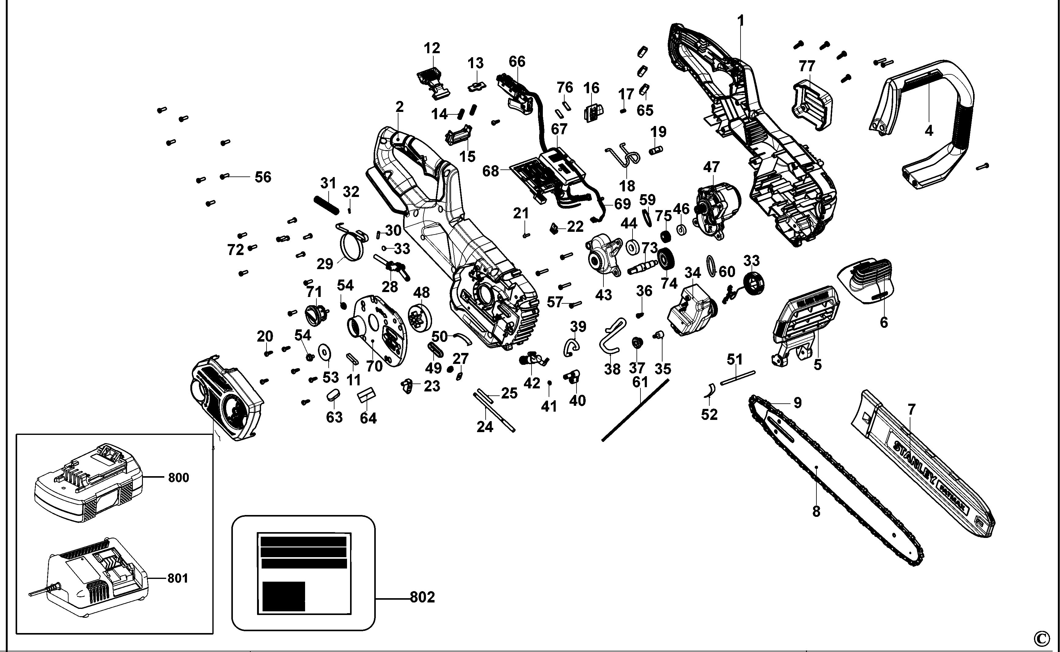 STANLEY CHAINSAW (Type 1)
