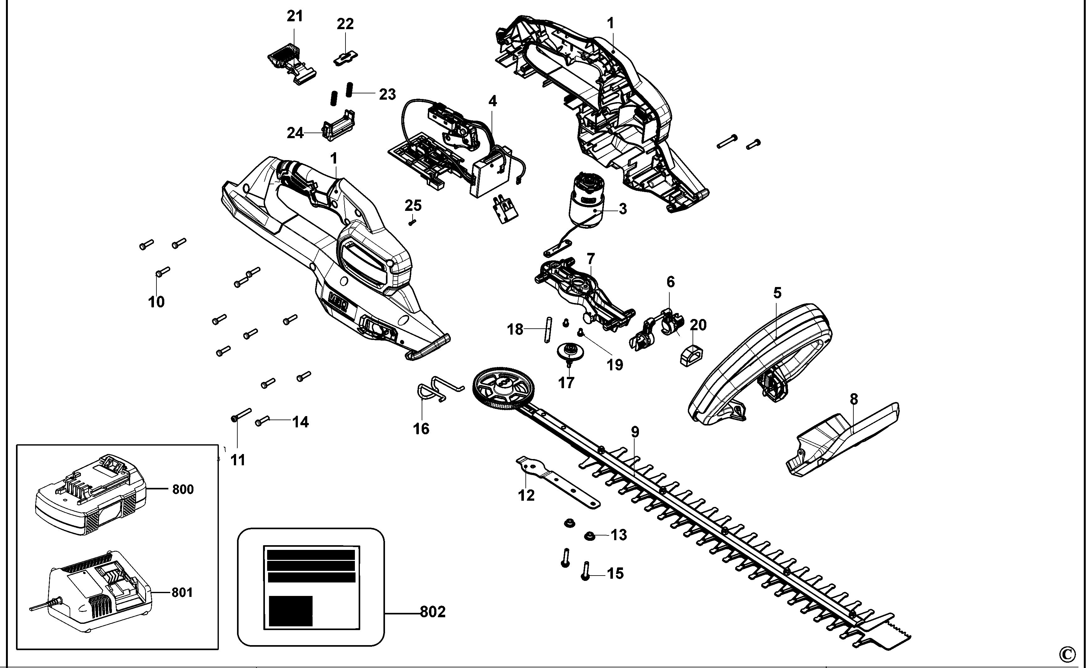 STANLEY HEDGE TRIMMER (Type 1)