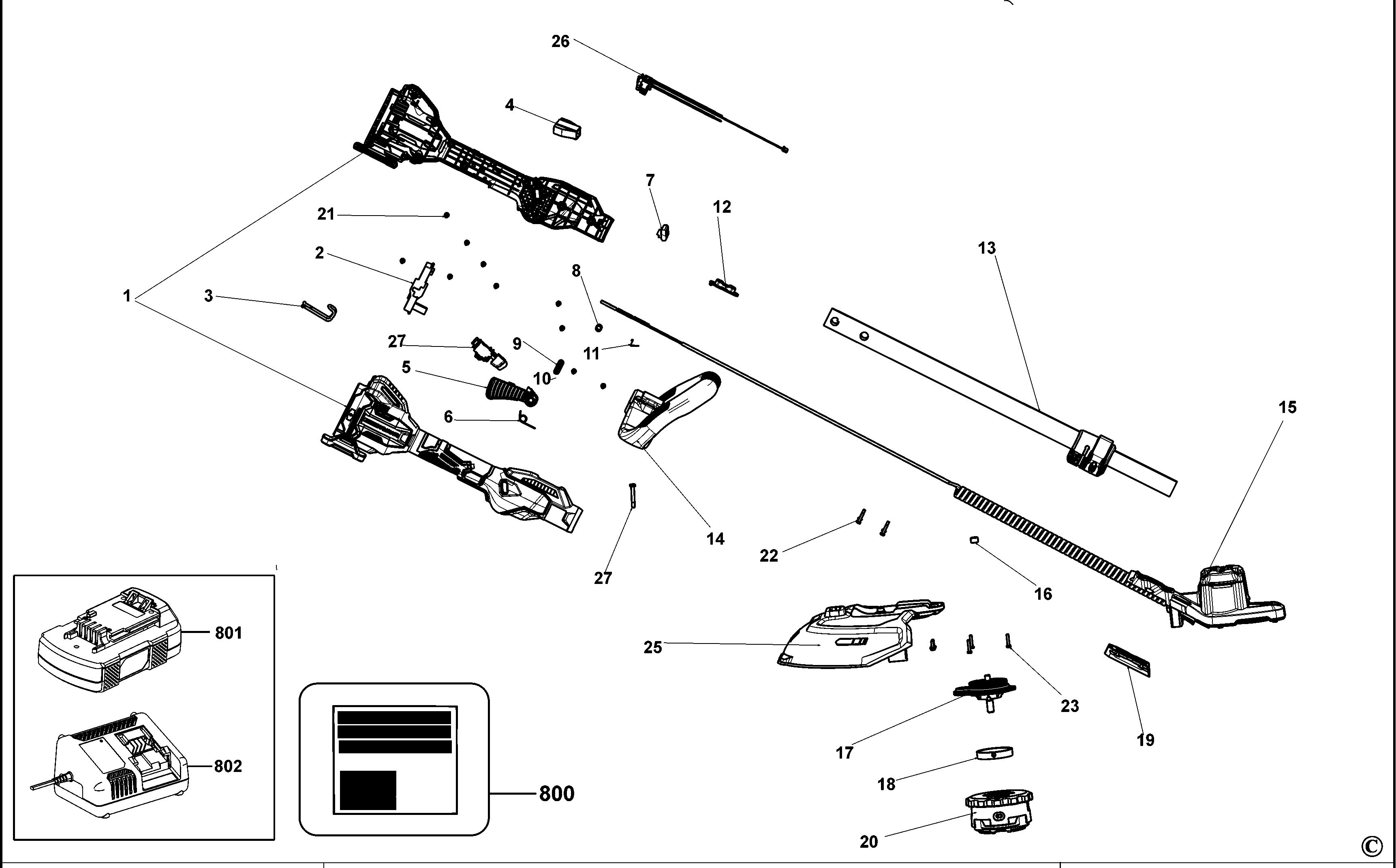 STANLEY STRING TRIMMER (Type 1)