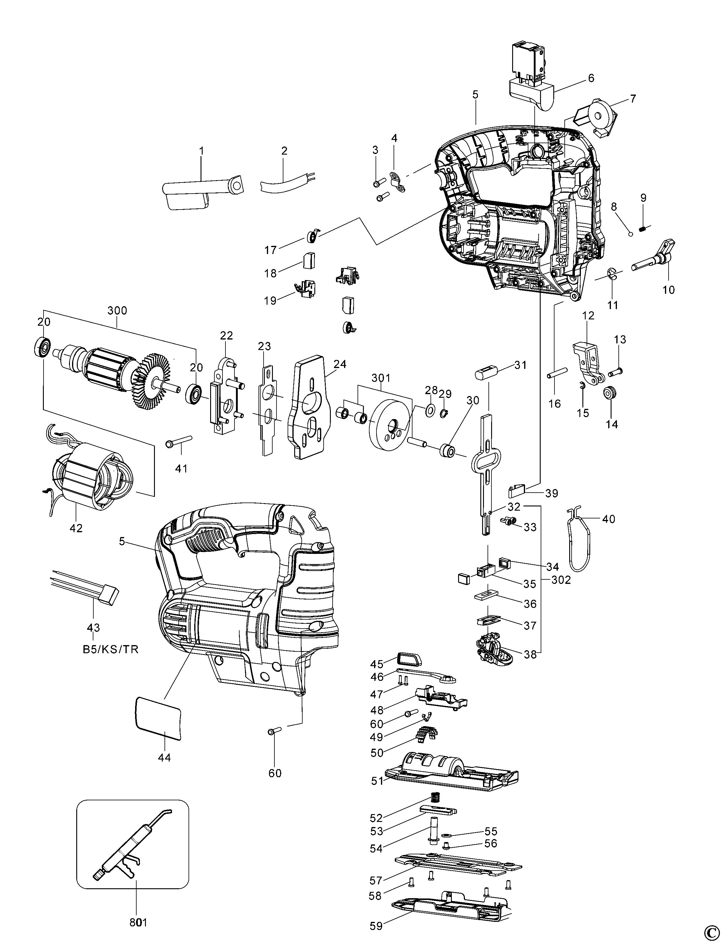 DEWALT JIGSAW (Type 1)