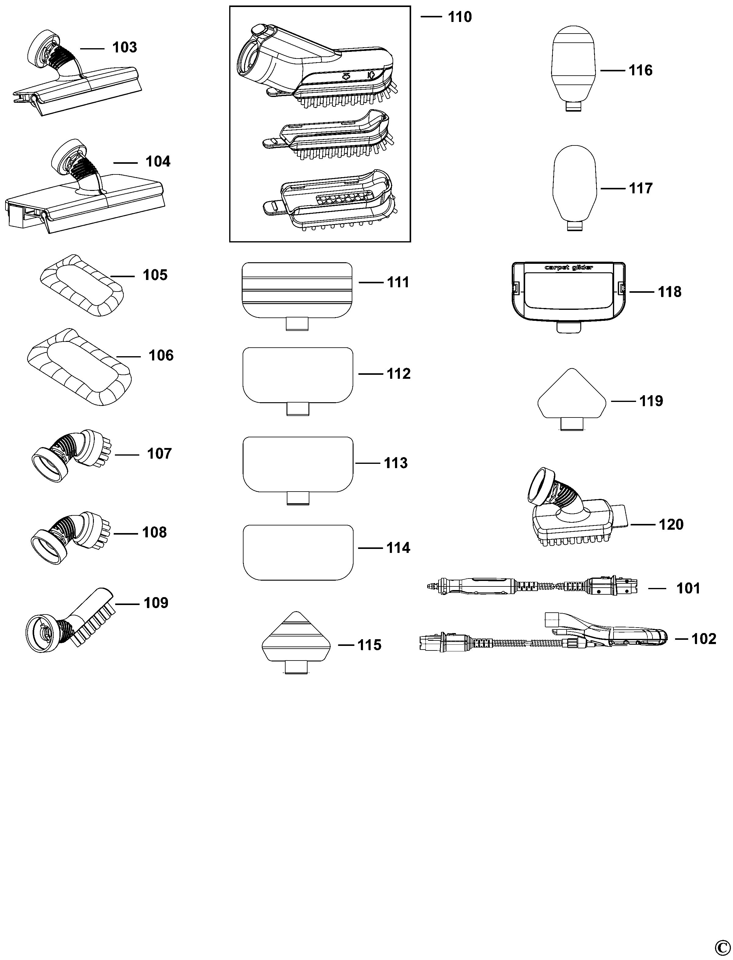 BLACK+DECKER STEAM MOP (Type 1)