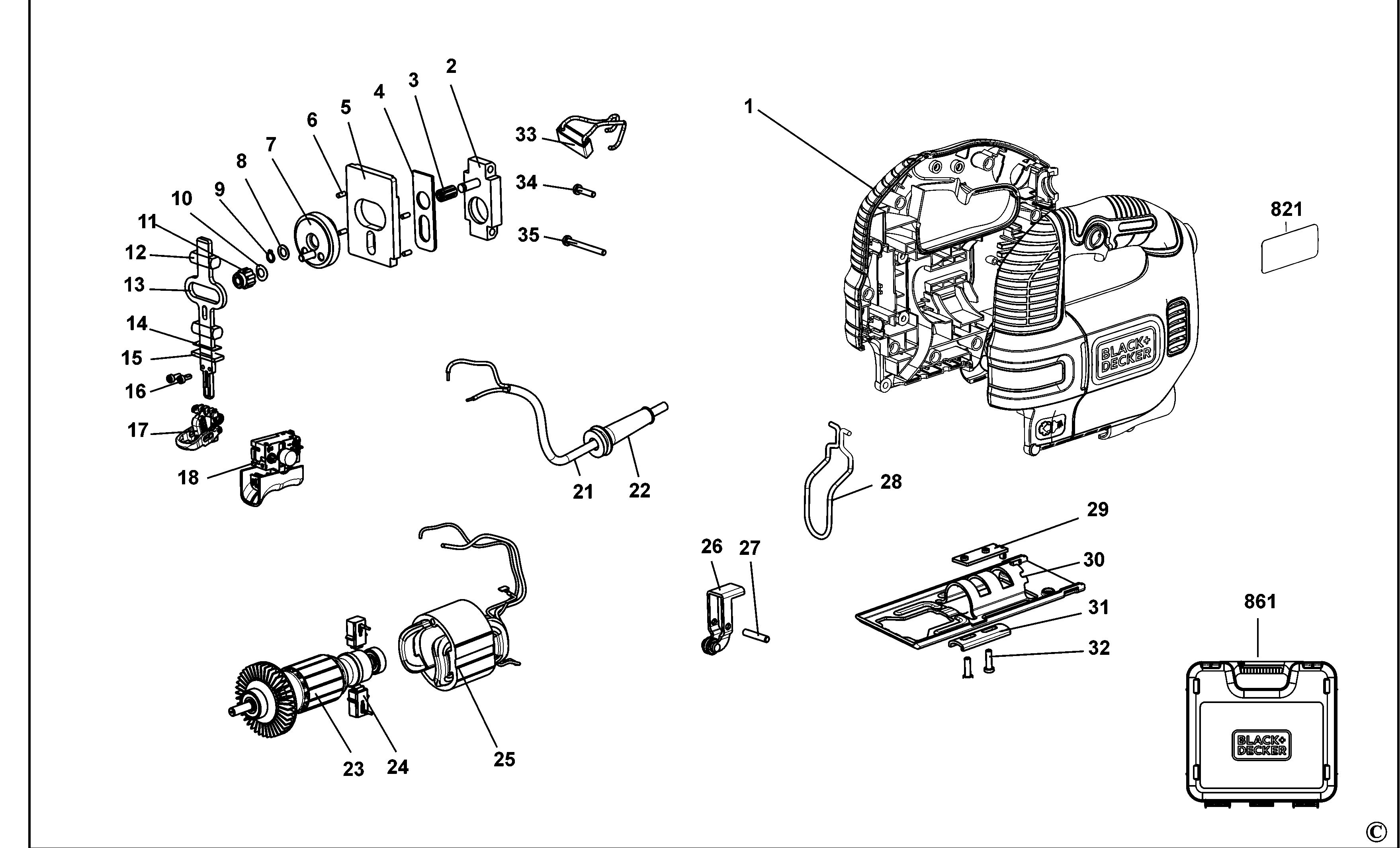 BLACK+DECKER JIGSAW (Type 2)