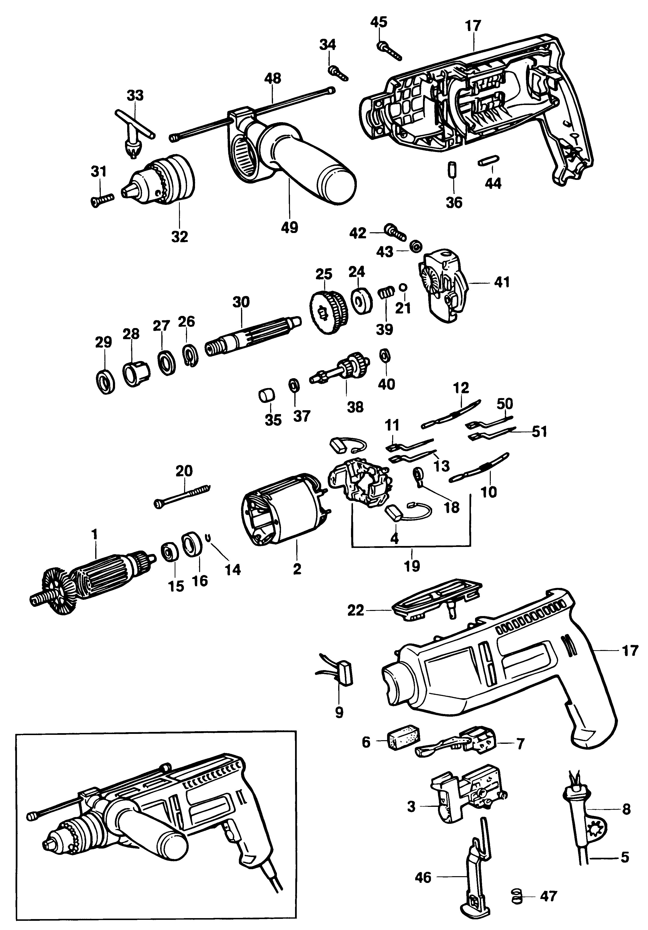 BLACK+DECKER DRILL Type 1