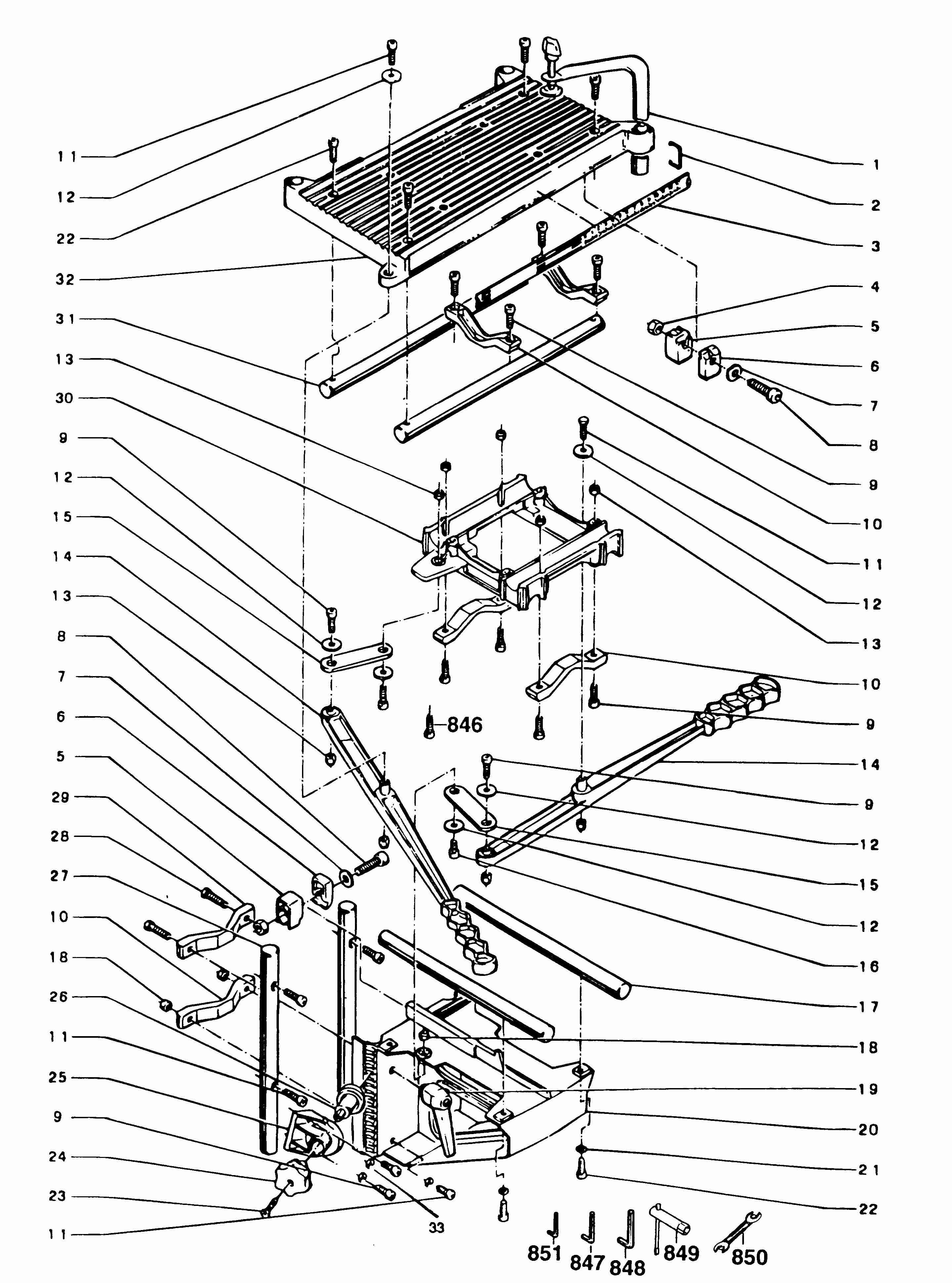 DEWALT MORTISING ATTACHMENT (Type 1)