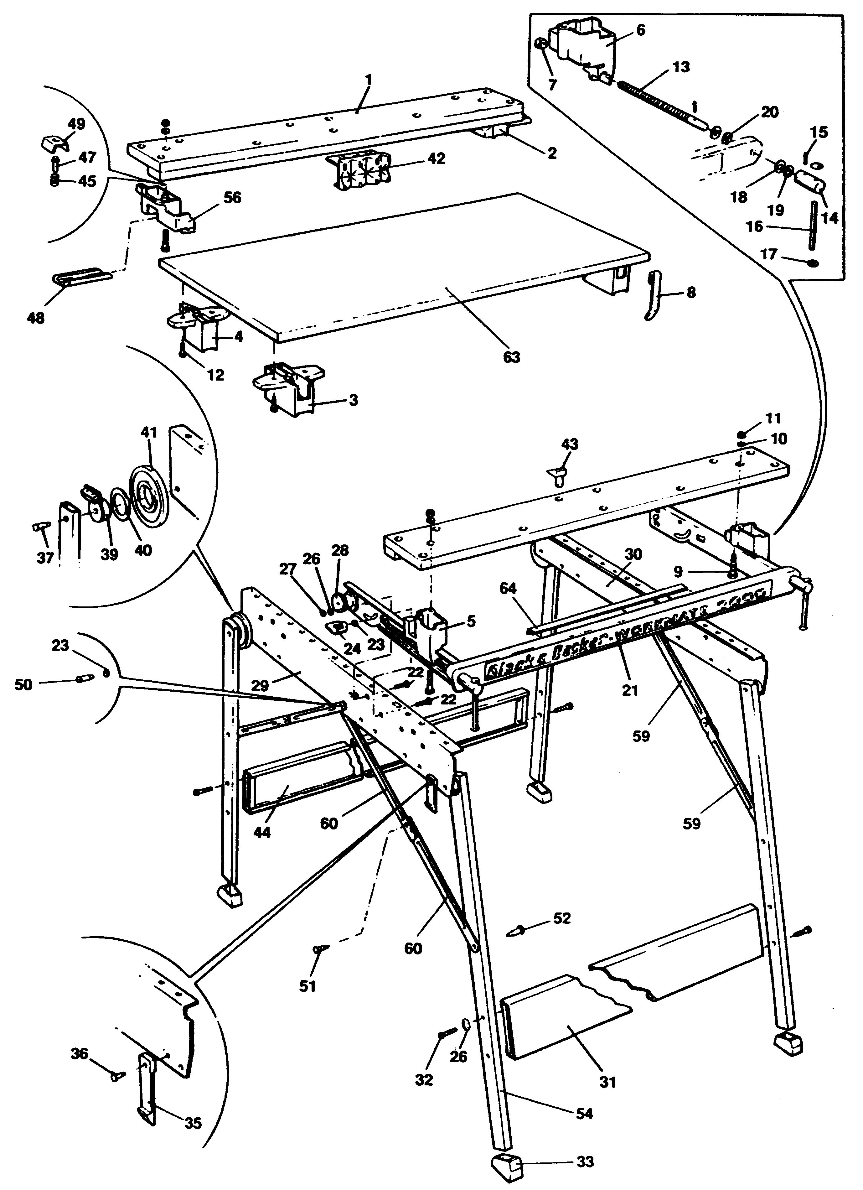 BLACK+DECKER WORKMATE Type 1