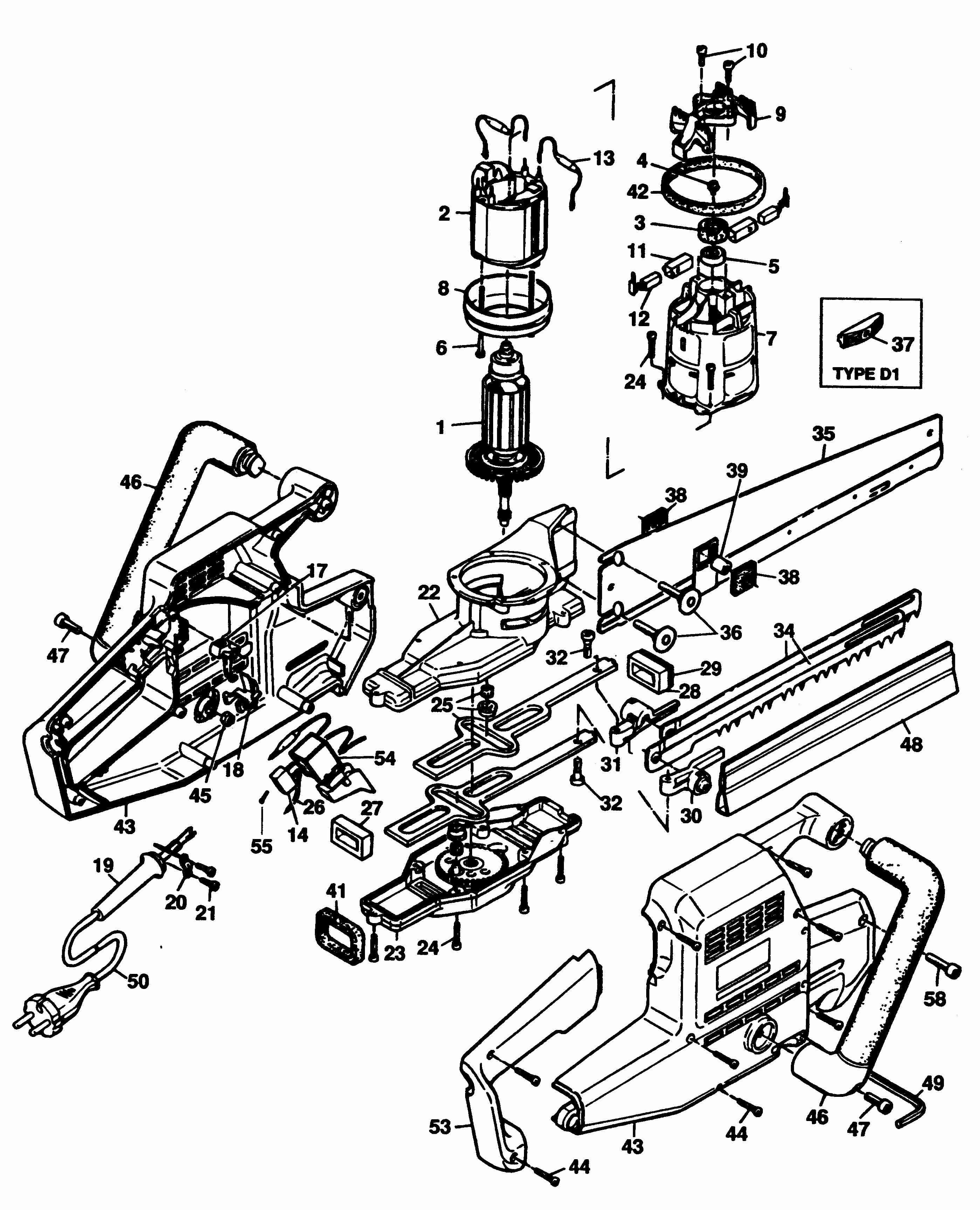 BLACK+DECKER UNIVERSAL SAW Type 1