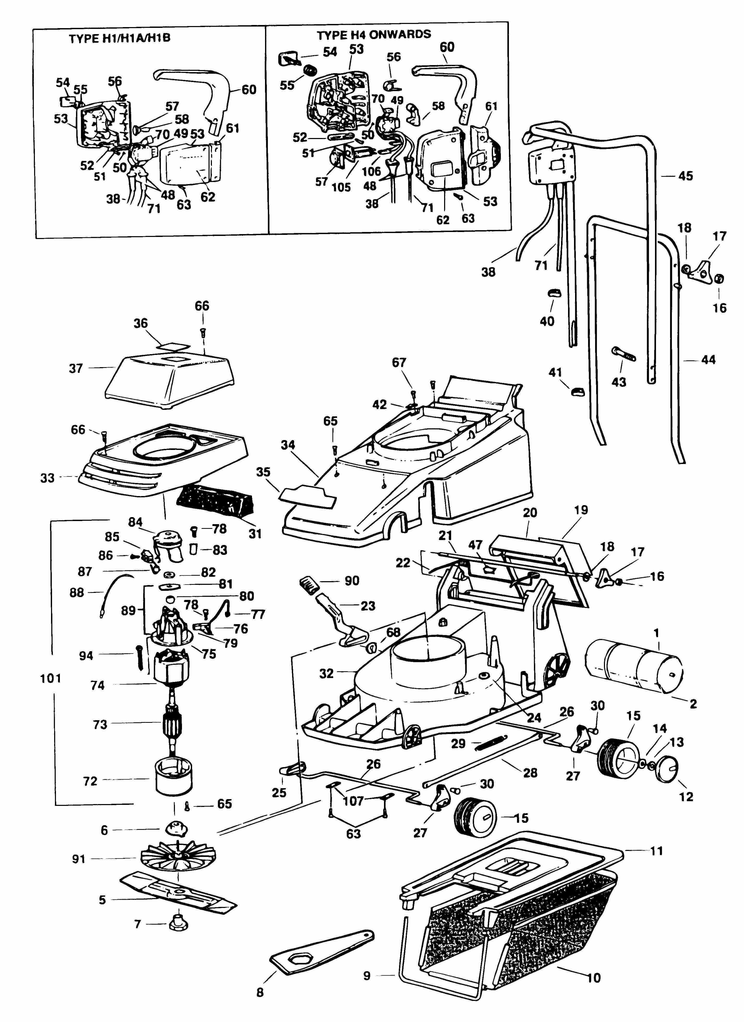 BLACK+DECKER ROTARY MOWER (Type 1)