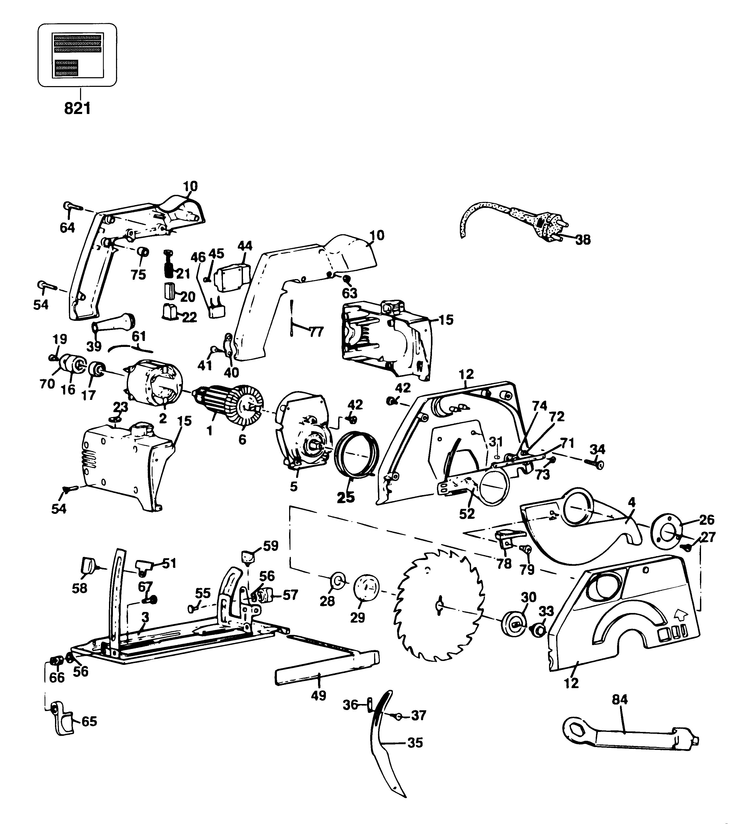 BLACK+DECKER CIRC. SAW Type 1