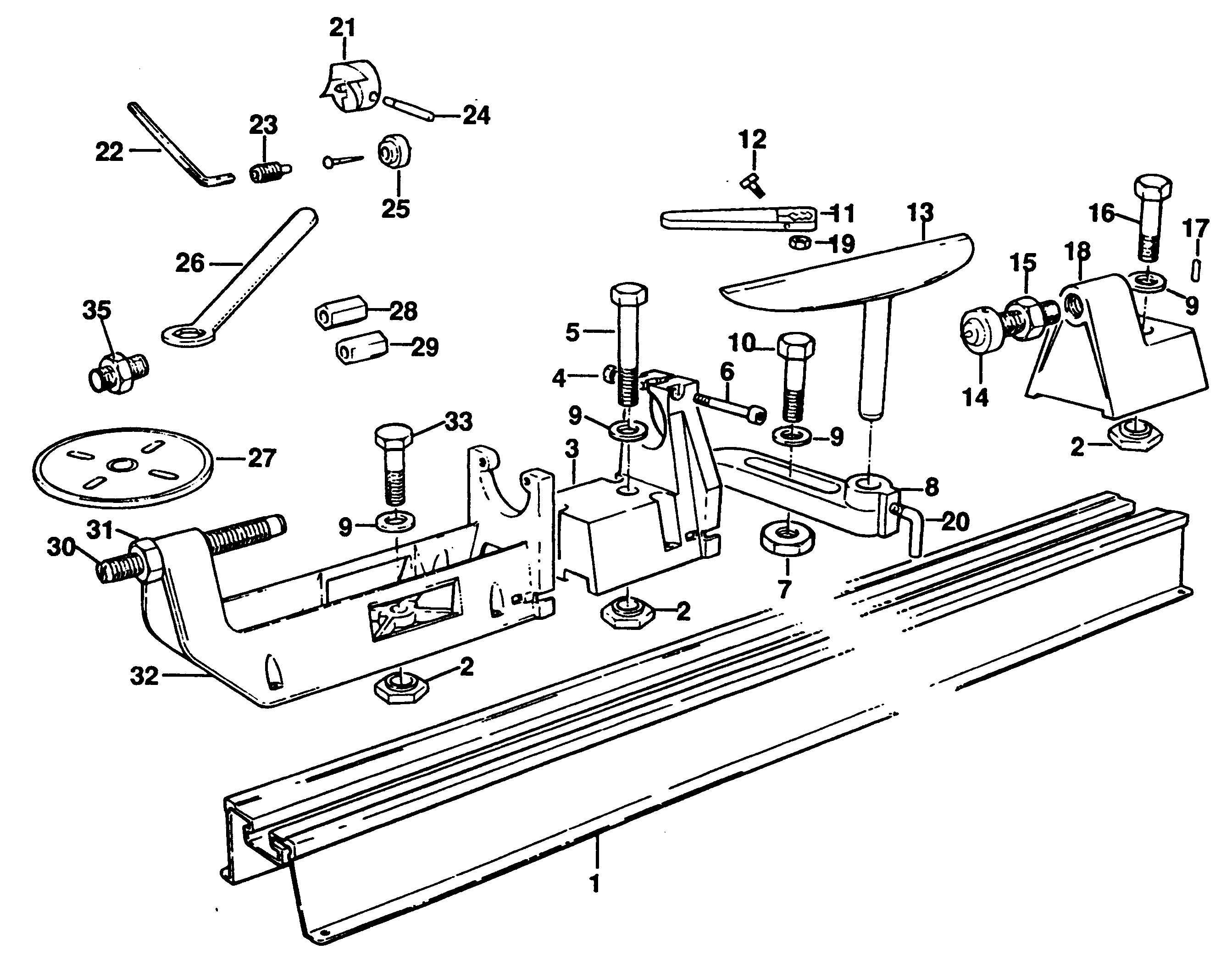BLACK+DECKER LATHE Type 1