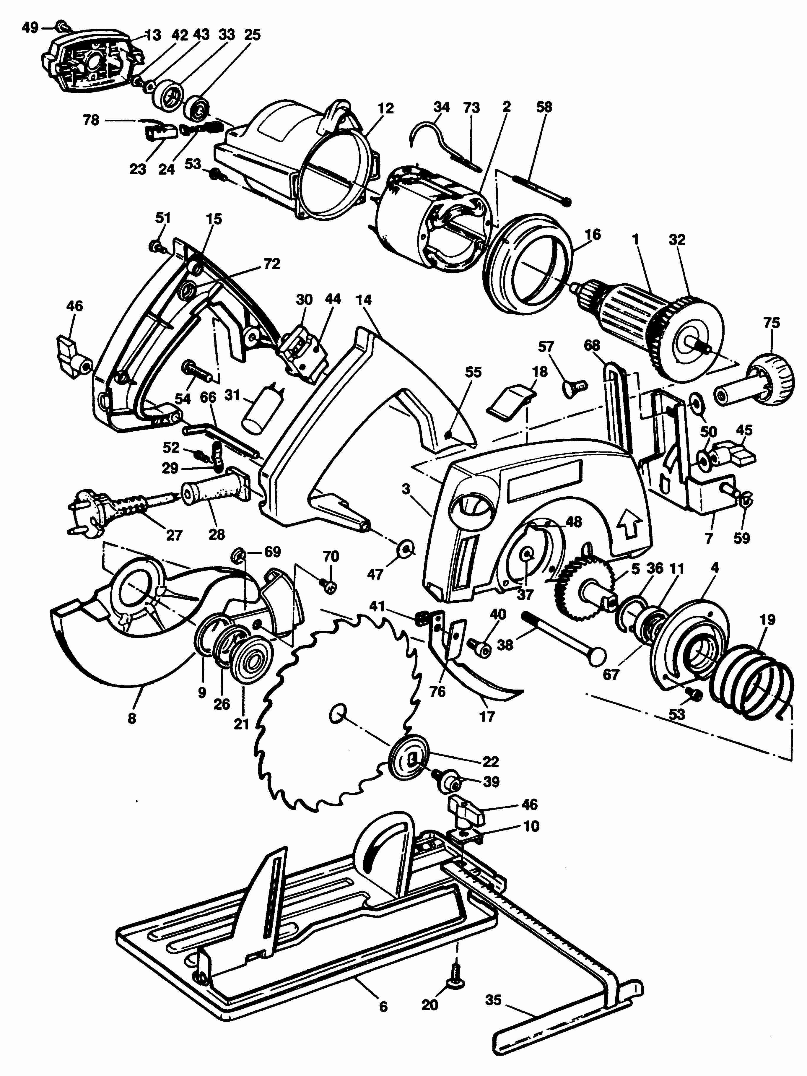 BLACK+DECKER CIRC. SAW Type 1