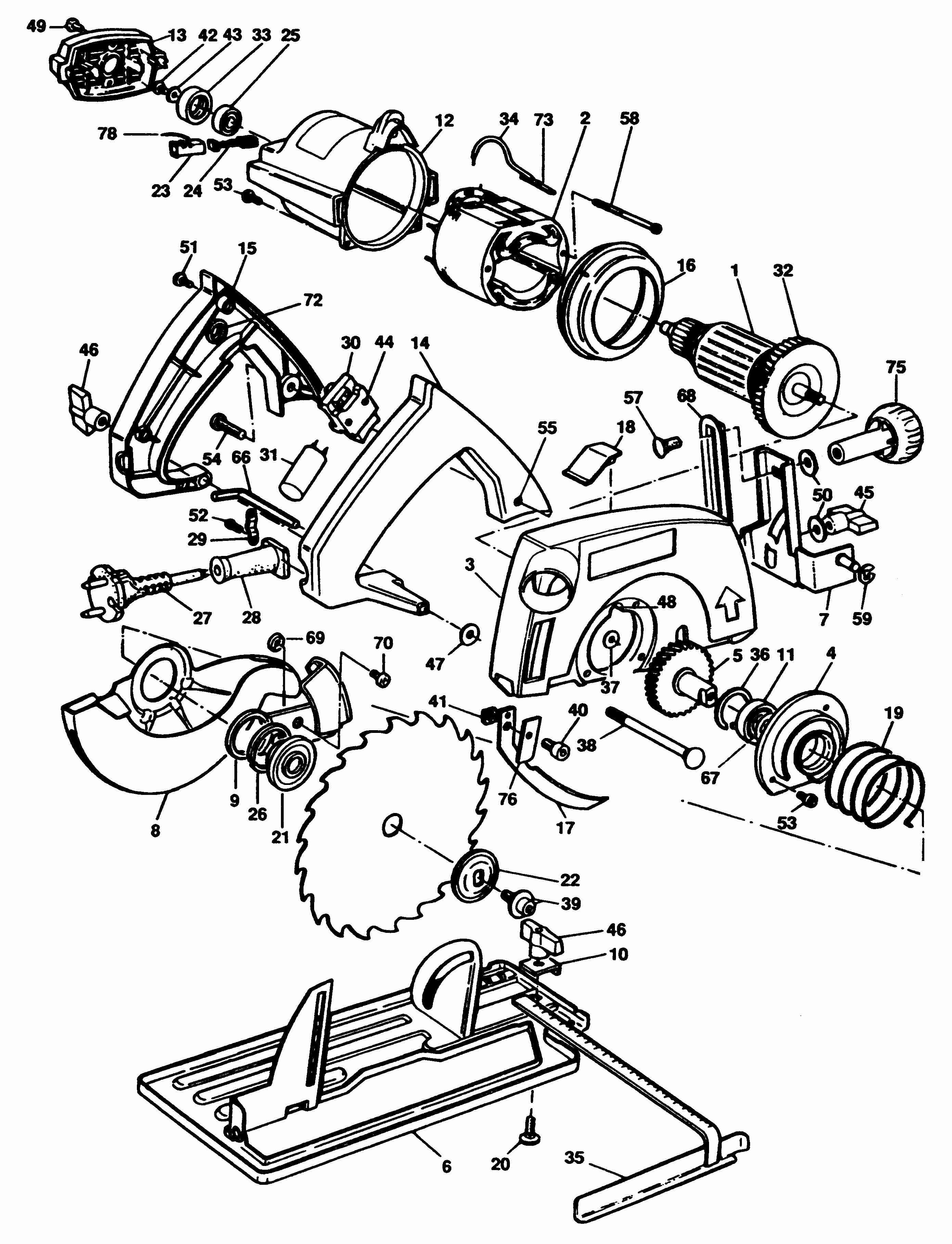 BLACK+DECKER CIRC. SAW Type 3