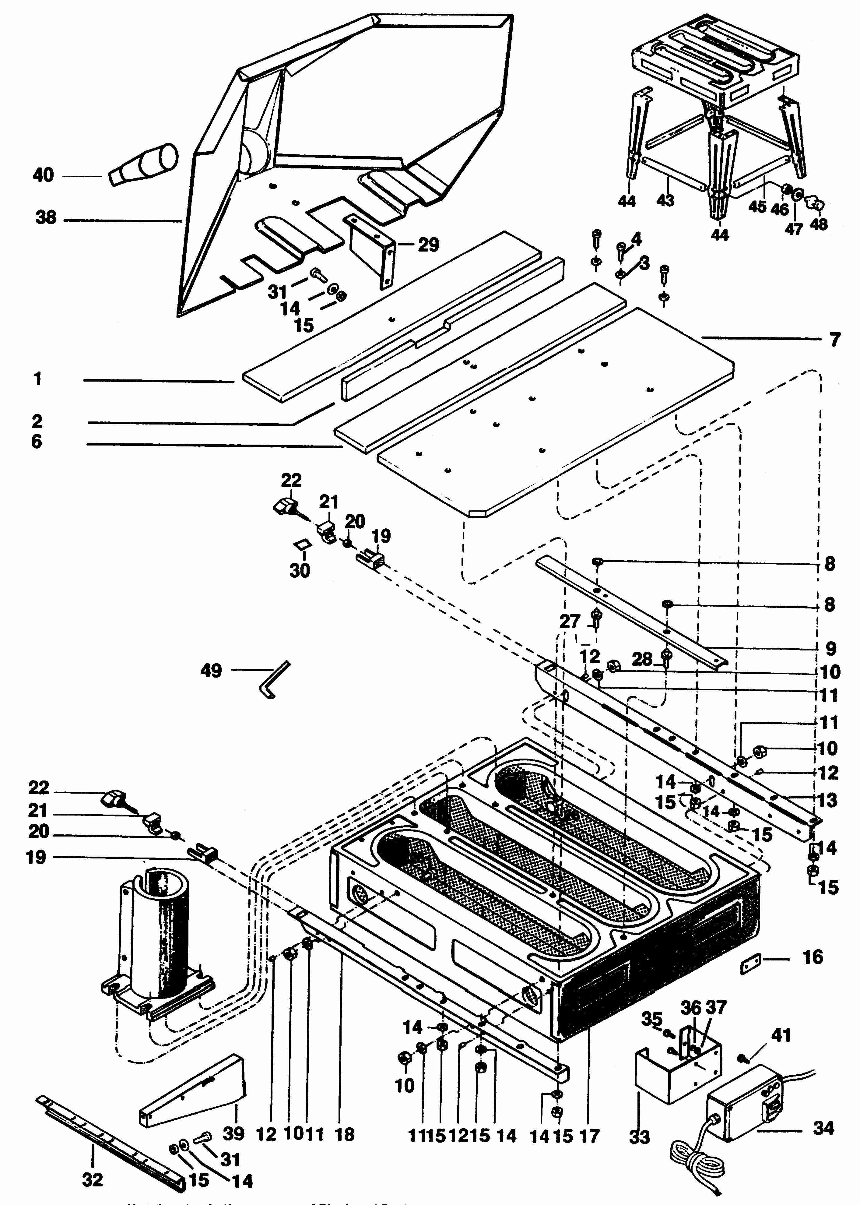 DEWALT RADIAL ARM SAW (Type 1 France)